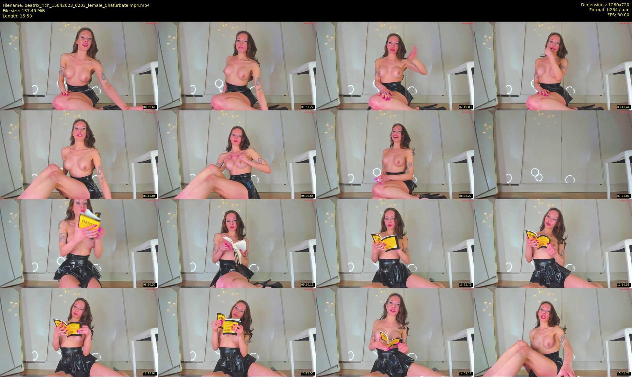 beatrix_rich — 16 minute Chaturbate female cam show recording, 720p, Apr 15, 2023