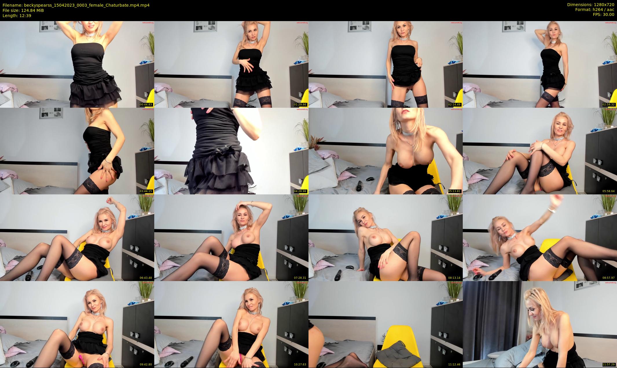 beckyspearss — 13 minute Chaturbate female cam show recording, 720p, Apr 15, 2023
