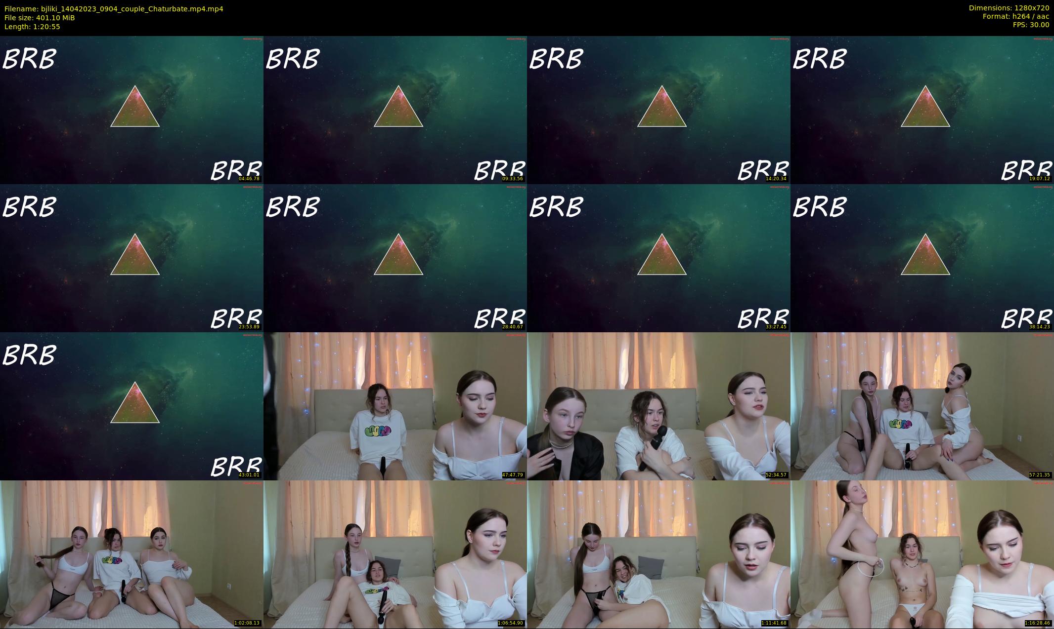 bjliki — 81 minute Chaturbate couple cam show recording, 720p, Apr 14, 2023