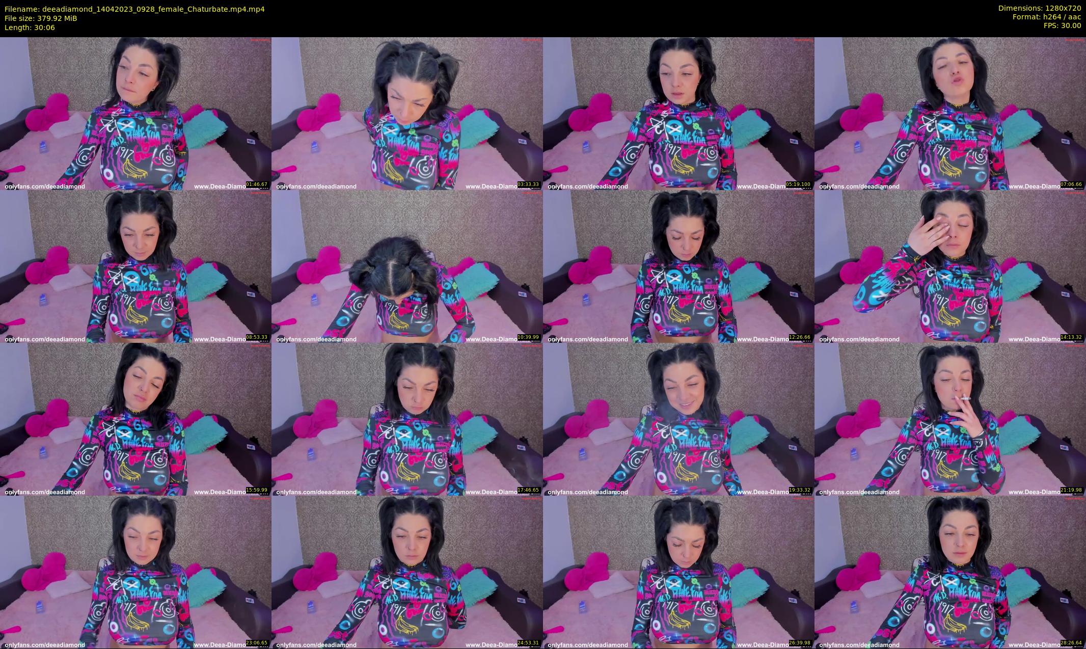 deeadiamond — 31 minute Chaturbate female cam show recording, 720p, Apr 14, 2023