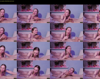 duomoon — 19 minute Chaturbate couple cam show recording, 720p, Apr 15, 2023