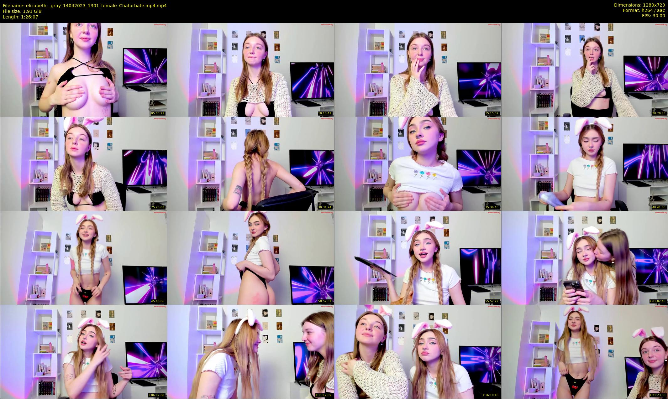 elizabeth__gray — 87 minute Chaturbate female cam show recording, 720p, Apr 14, 2023