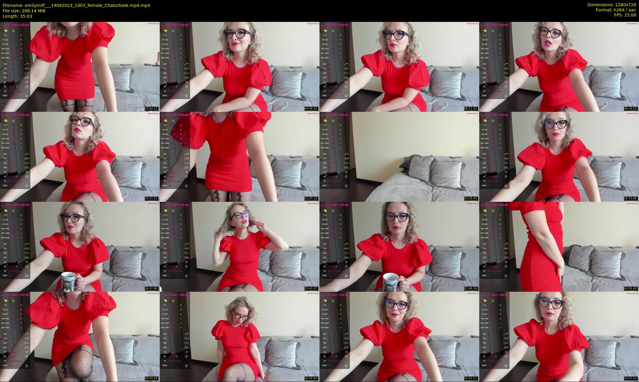 emilymilf__ — 36 minute Chaturbate female cam show recording, 720p, Apr 14, 2023