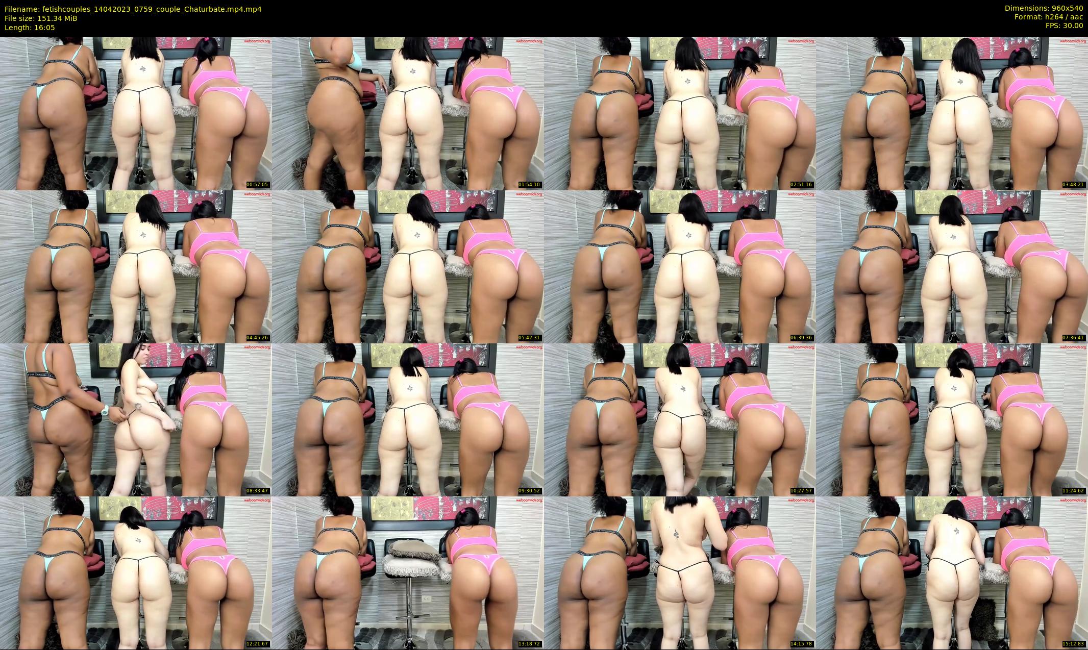 fetishcouples — 17 minute Chaturbate couple cam show recording, 480p, Apr 14, 2023