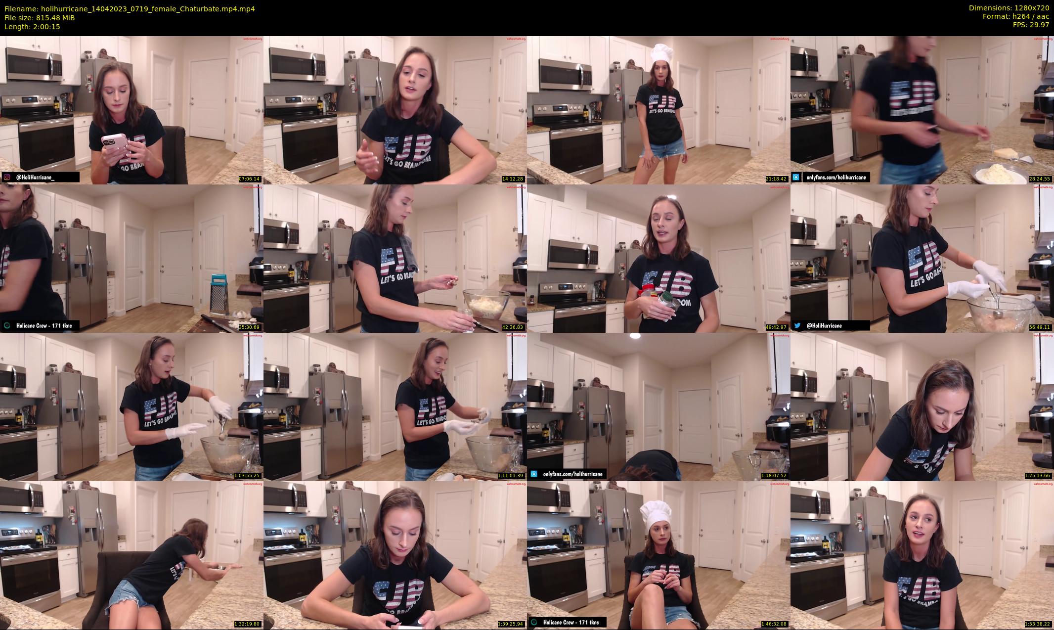 holihurricane — 121 minute Chaturbate female cam show recording, 720p, Apr 14, 2023