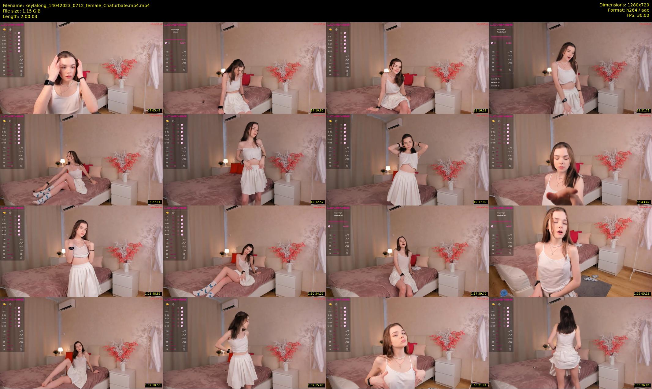 keylalong — 121 minute Chaturbate female cam show recording, 720p, Apr 14, 2023