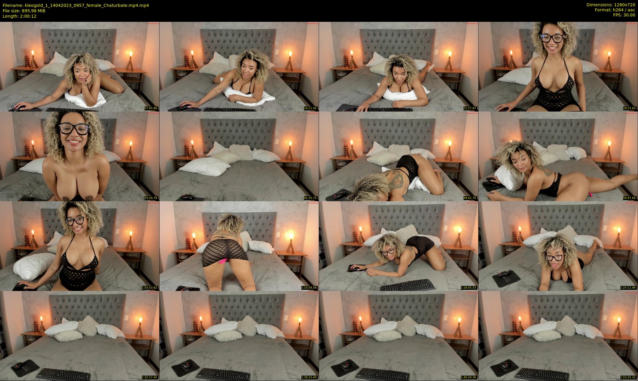 kleogold_1 — 121 minute Chaturbate female cam show recording, 720p, Apr 14, 2023