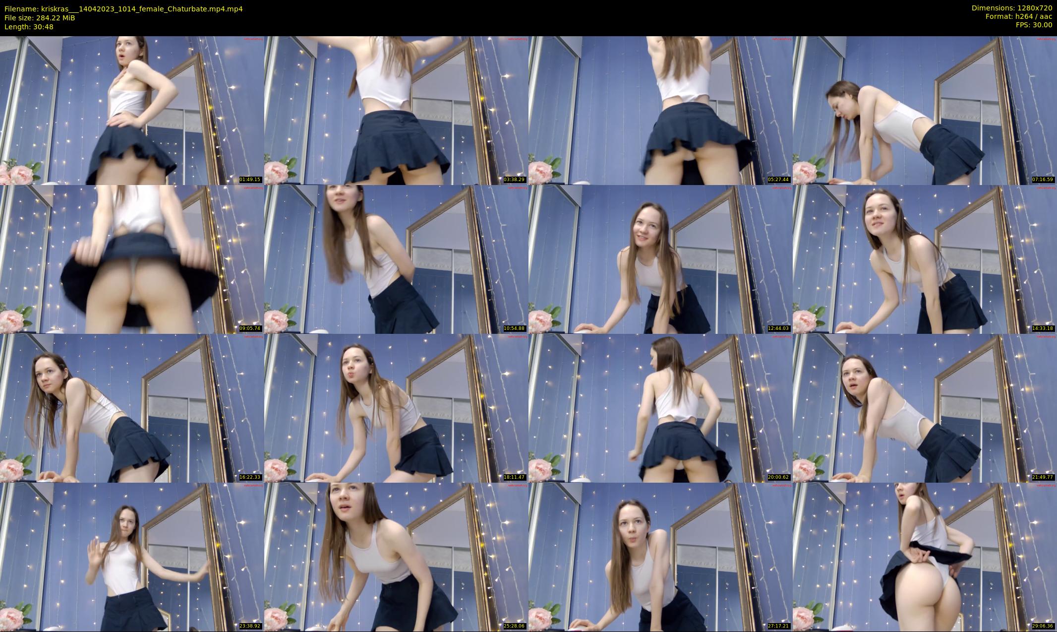kriskras__ — 31 minute Chaturbate female cam show recording, 720p, Apr 14, 2023