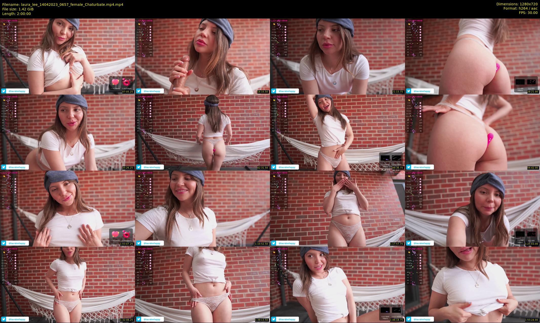 laura_lee — 120 minute Chaturbate female cam show recording, 720p, Apr 14, 2023