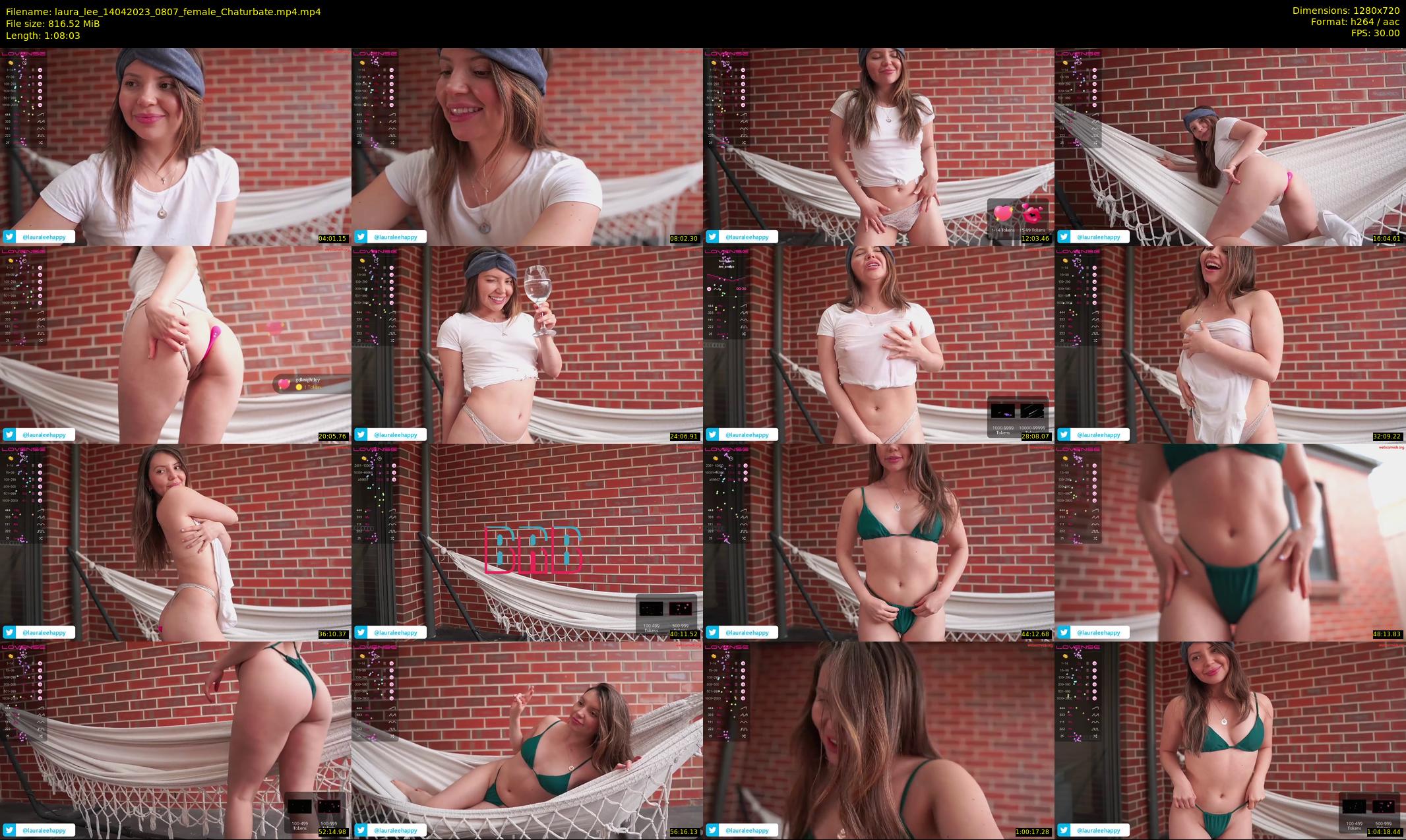 laura_lee — 69 minute Chaturbate female cam show recording, 720p, Apr 14, 2023