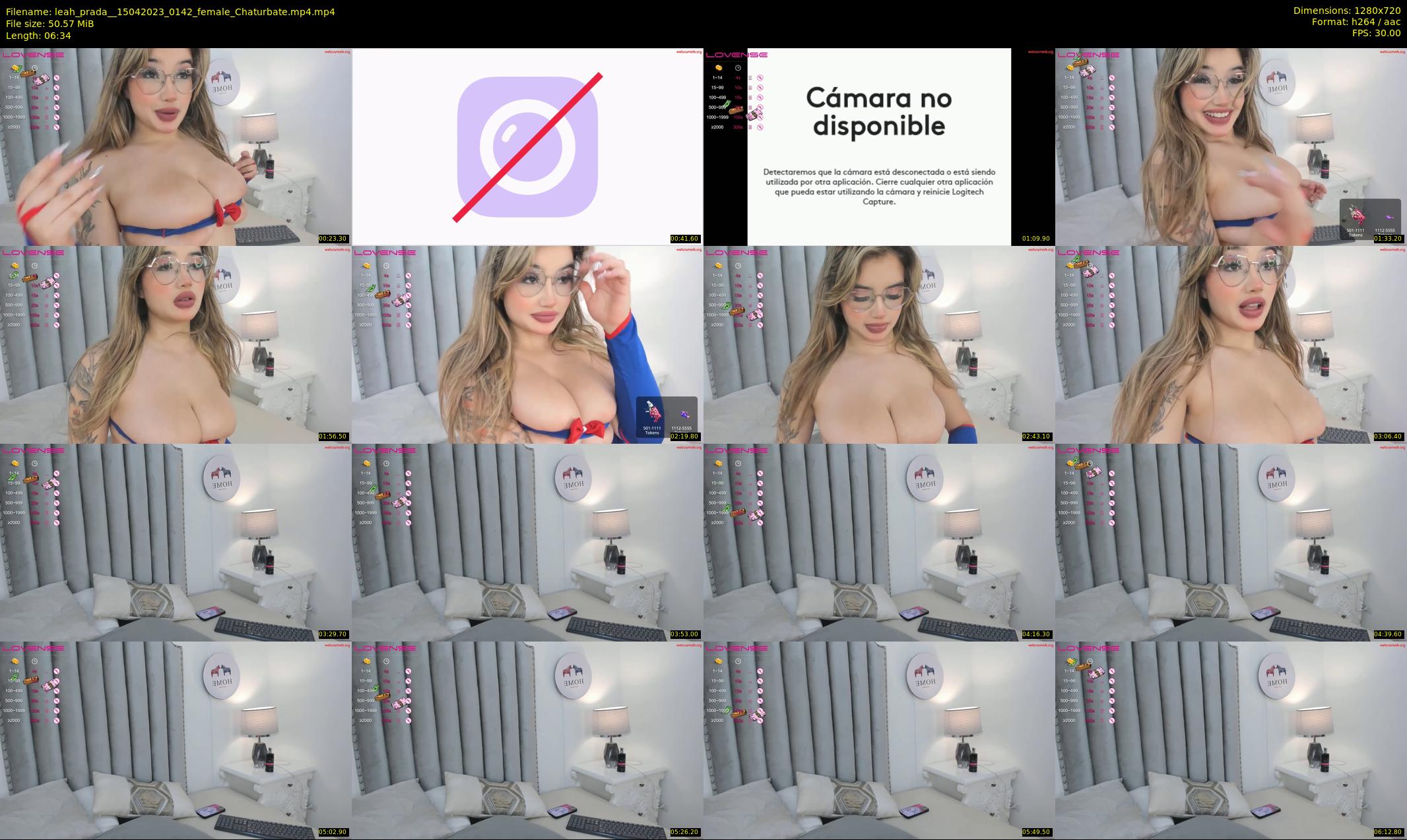 leah_prada_ — 7 minute Chaturbate female cam show recording, 720p, Apr 15, 2023