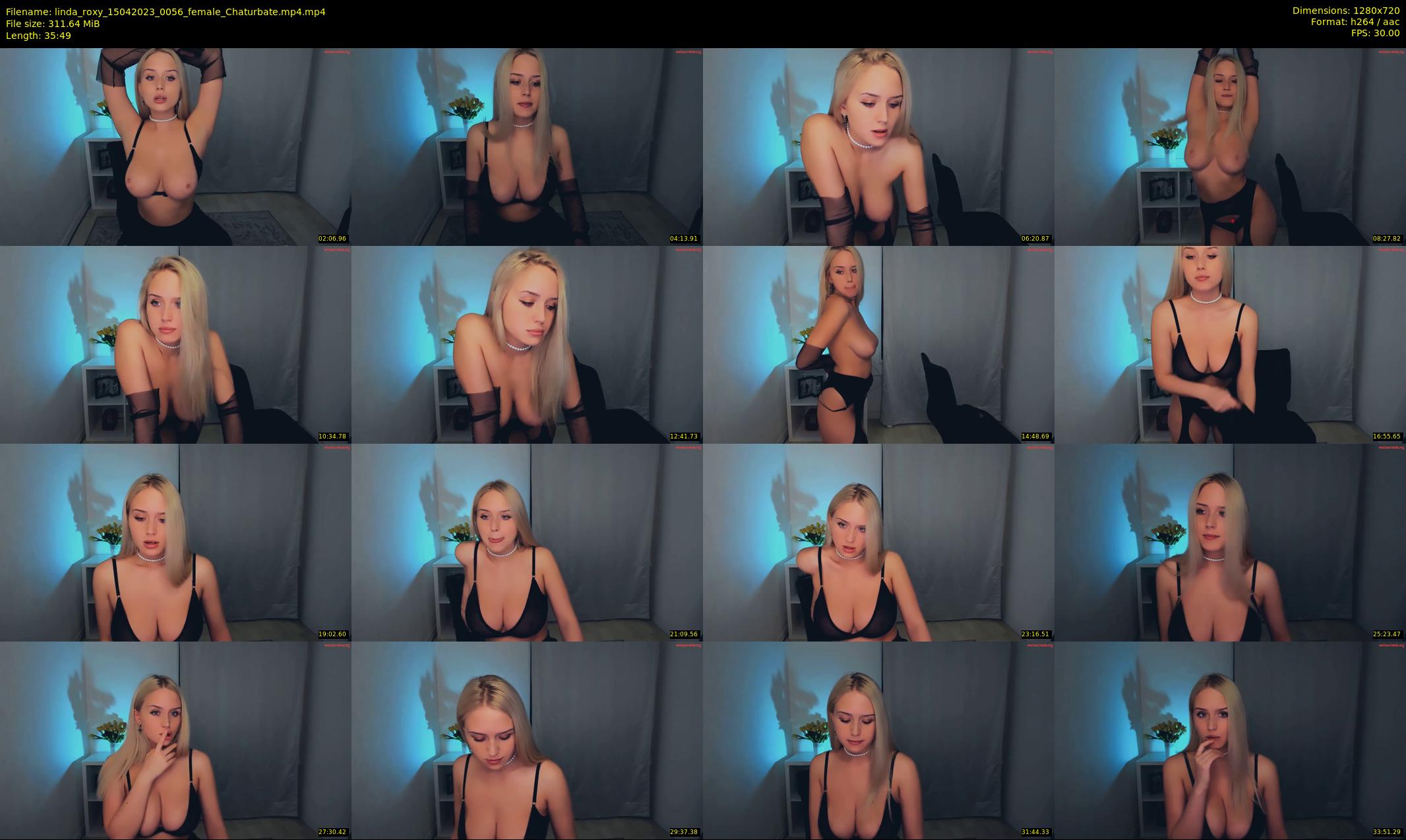 linda_roxy — 36 minute Chaturbate female cam show recording, 720p, Apr 15, 2023