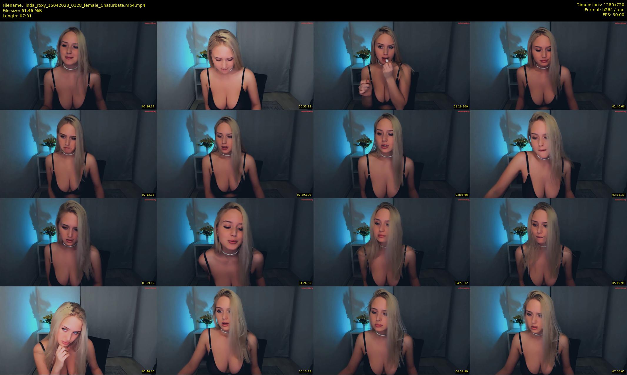 linda_roxy — 8 minute Chaturbate female cam show recording, 720p, Apr 15, 2023