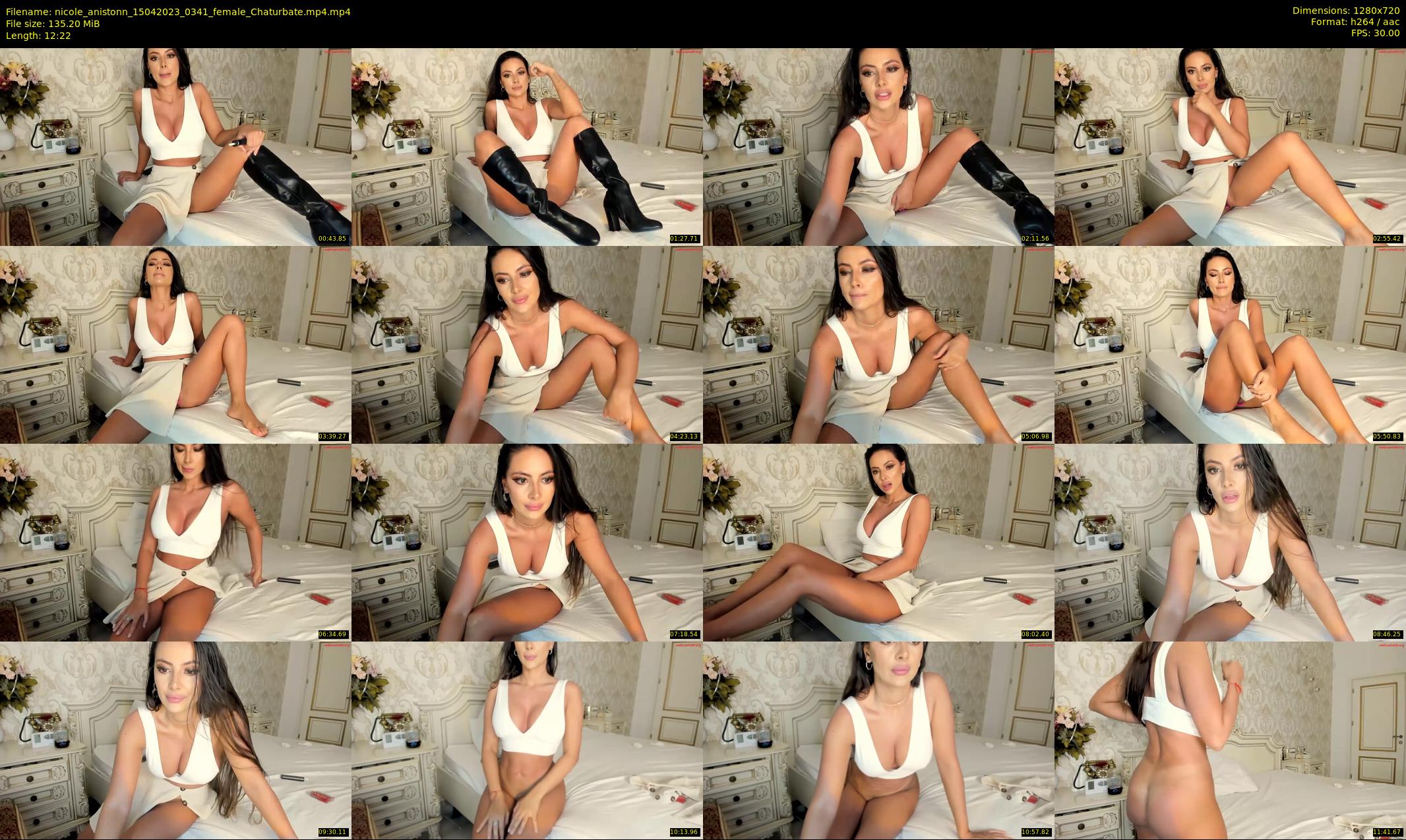 nicole_anistonn — 13 minute Chaturbate female cam show recording, 720p, Apr 15, 2023