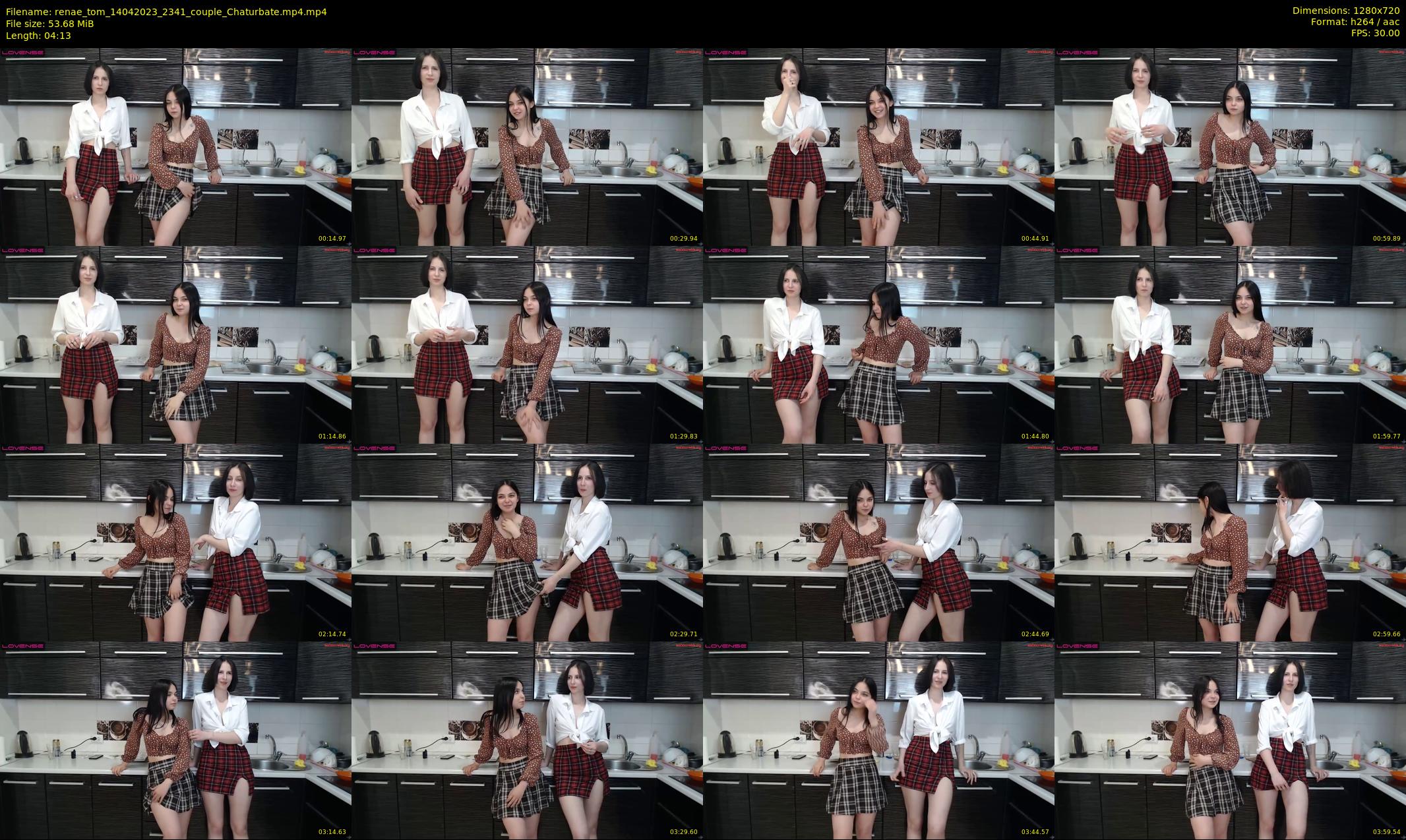 renae_tom — 5 minute Chaturbate couple cam show recording, 720p, Apr 14, 2023