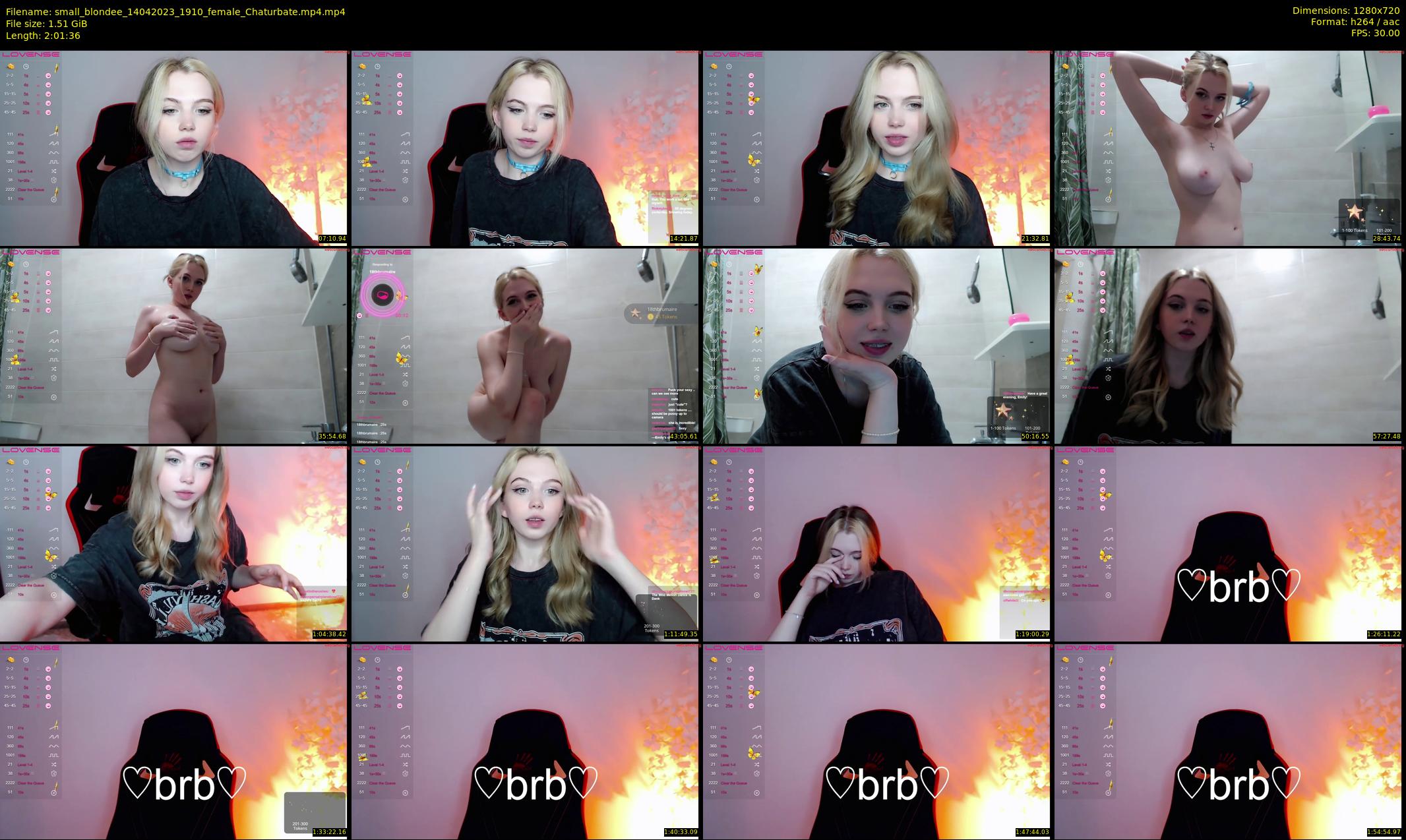 small_blondee — 122 minute Chaturbate female cam show recording, 720p, Apr 14, 2023