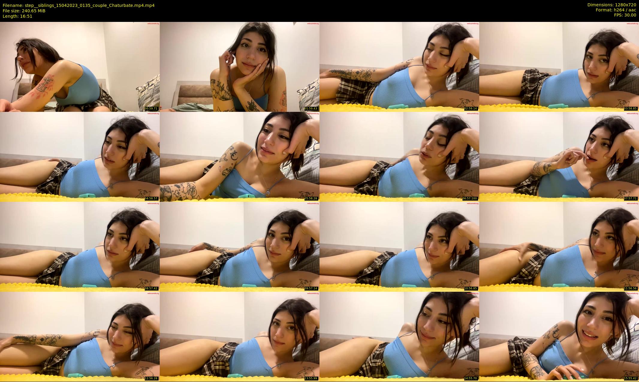 step__siblings — 17 minute Chaturbate couple cam show recording, 720p, Apr 15, 2023