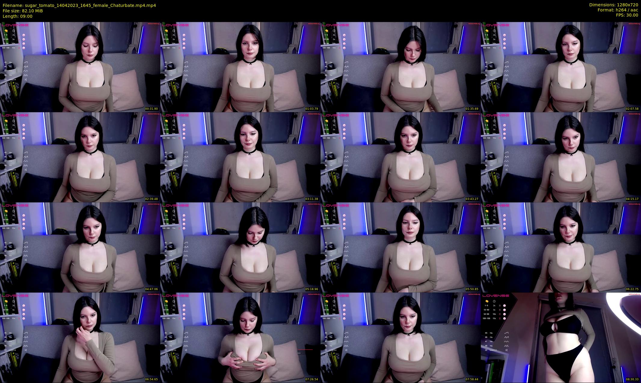 sugar_tomato — 9 minute Chaturbate female cam show recording, 720p, Apr 14, 2023