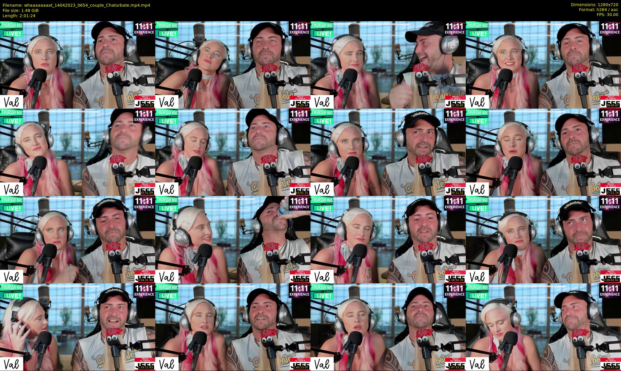 whaaaaaaaat — 122 minute Chaturbate couple cam show recording, 720p, Apr 14, 2023