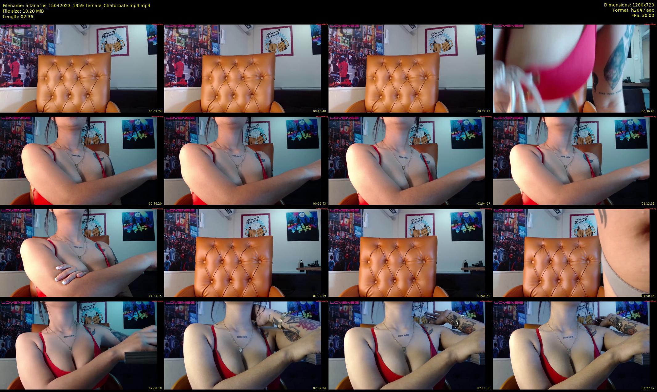 aitanarus — 3 minute Chaturbate female cam show recording, 720p, Apr 15, 2023