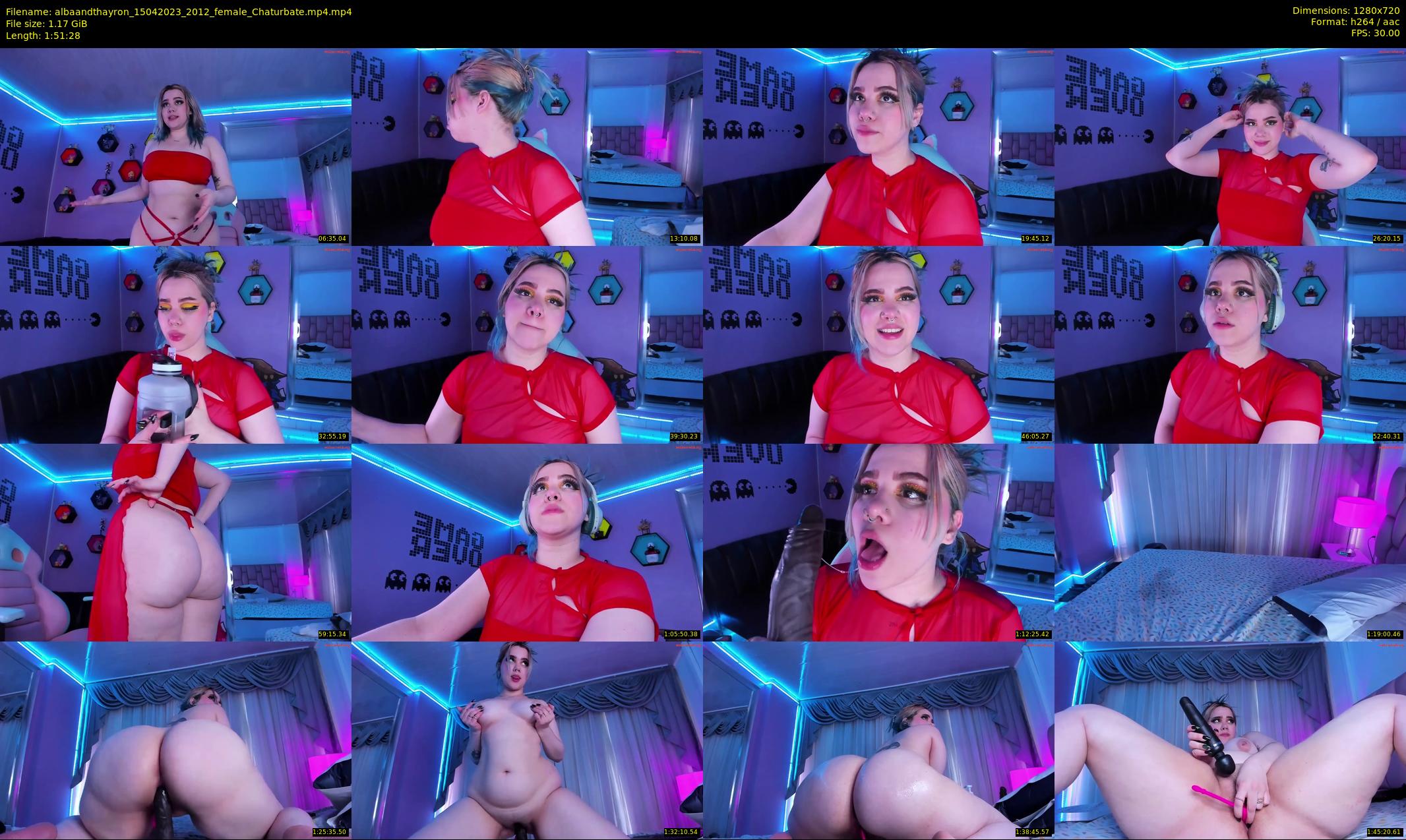 albaandthayron — 112 minute Chaturbate couple cam show recording, 720p, Apr 15, 2023