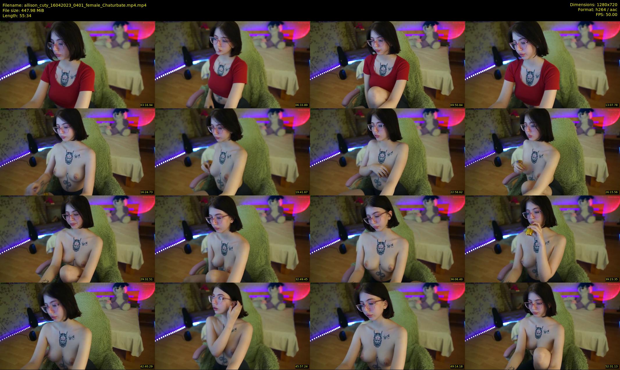 allison_cuty — 56 minute Chaturbate female cam show recording, 720p, Apr 16, 2023