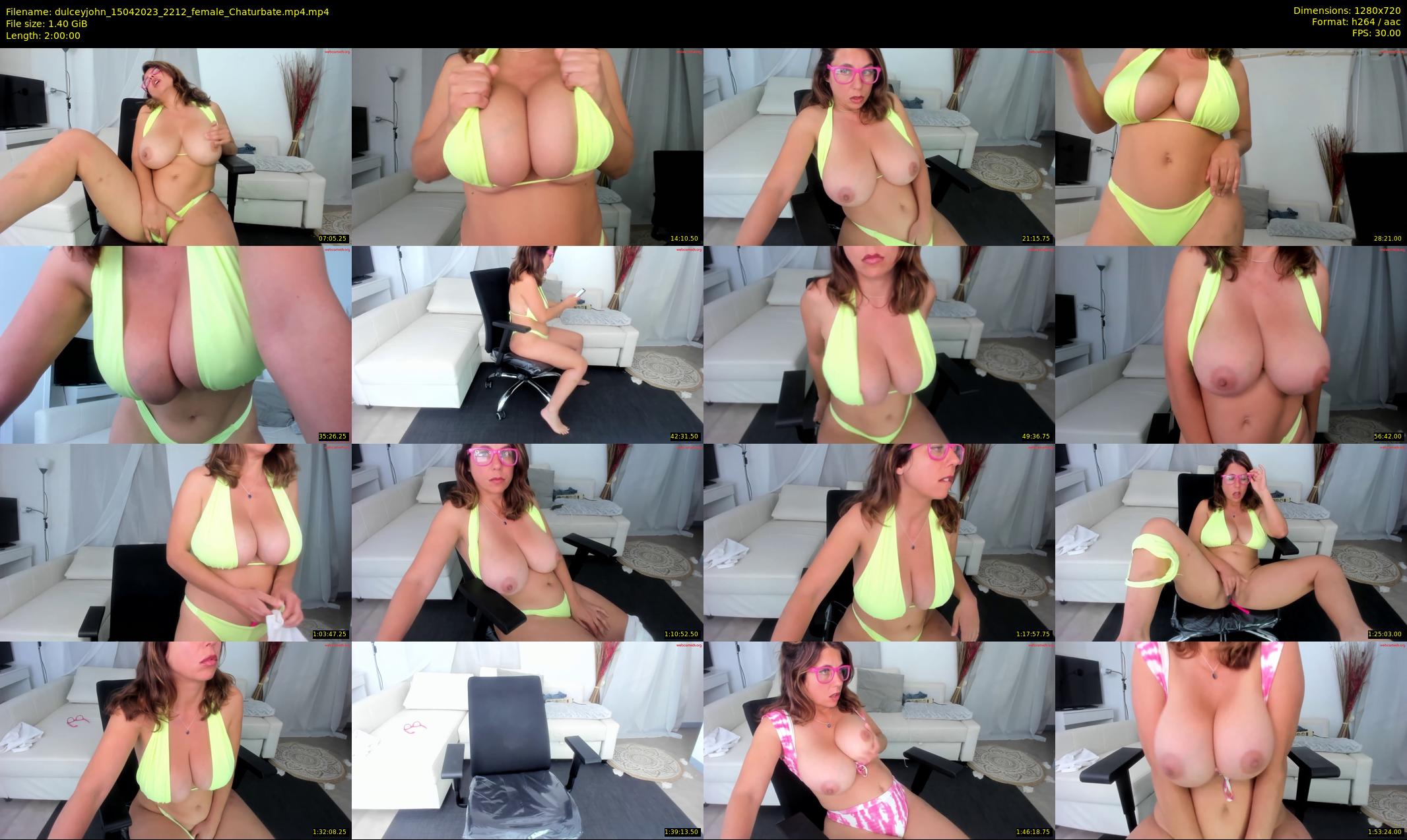 dulceyjohn — 120 minute Chaturbate female cam show recording, 720p, Apr 15, 2023