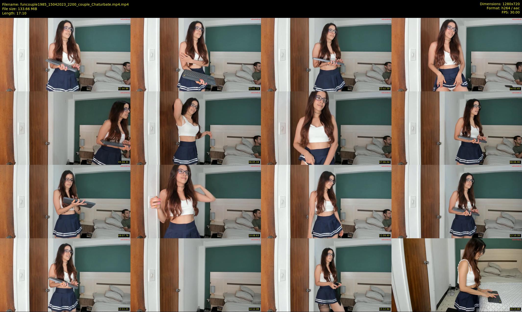 funcouple1985 — 18 minute Chaturbate couple cam show recording, 720p, Apr 15, 2023