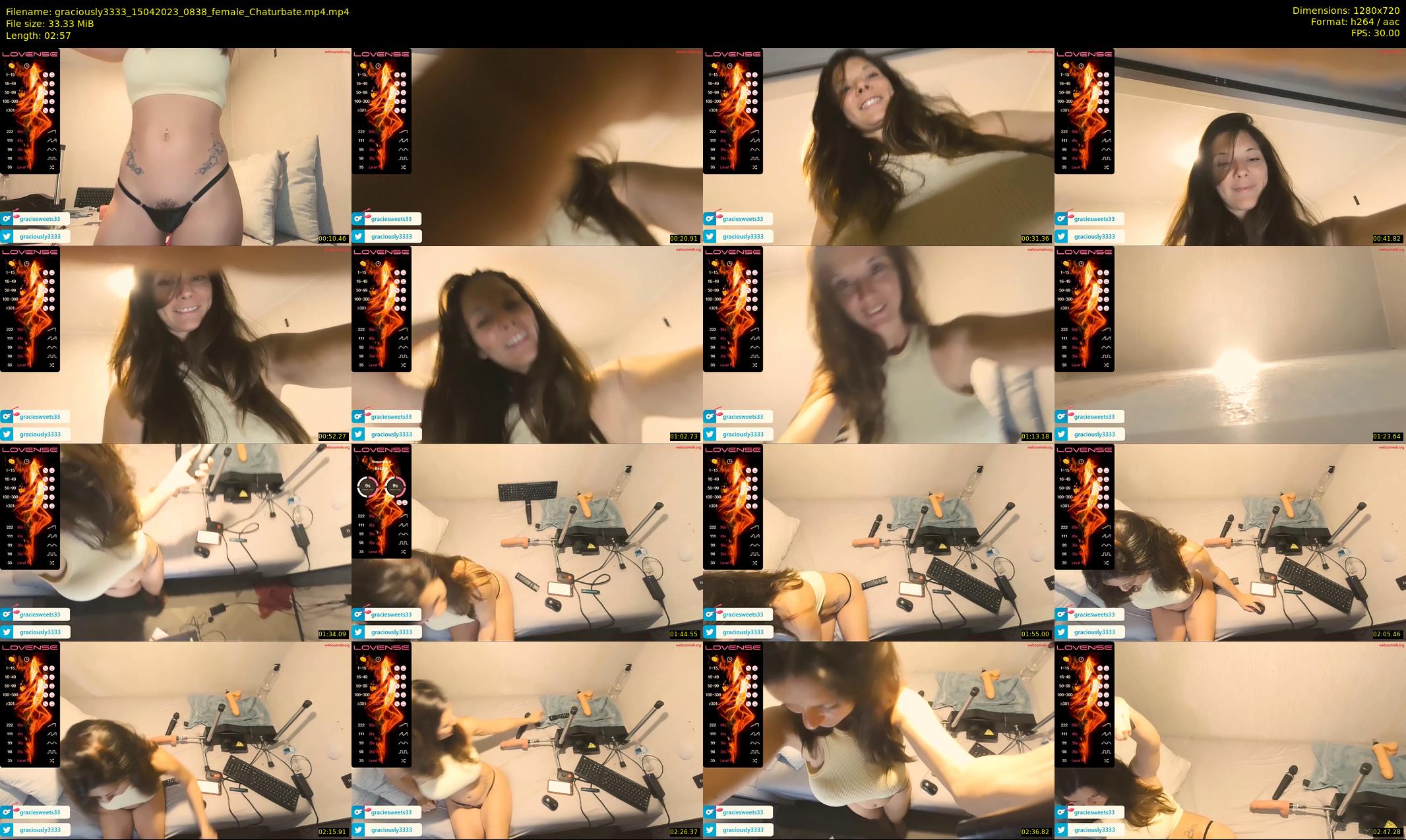 graciously3333 — 3 minute Chaturbate female cam show recording, 720p, Apr 15, 2023