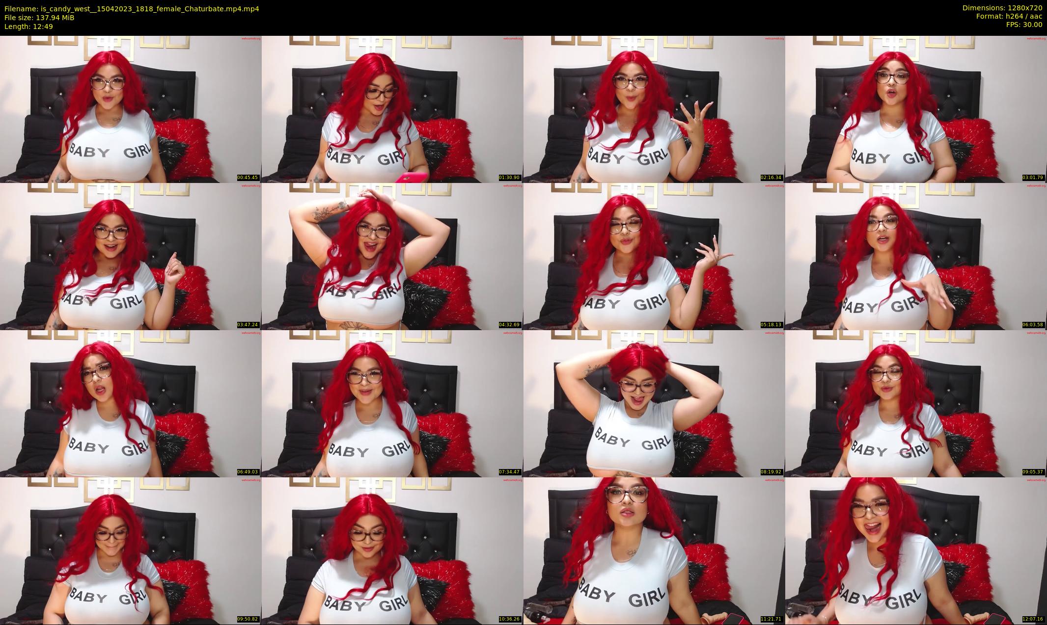 is_candy_west_ — 13 minute Chaturbate female cam show recording, 720p, Apr 15, 2023