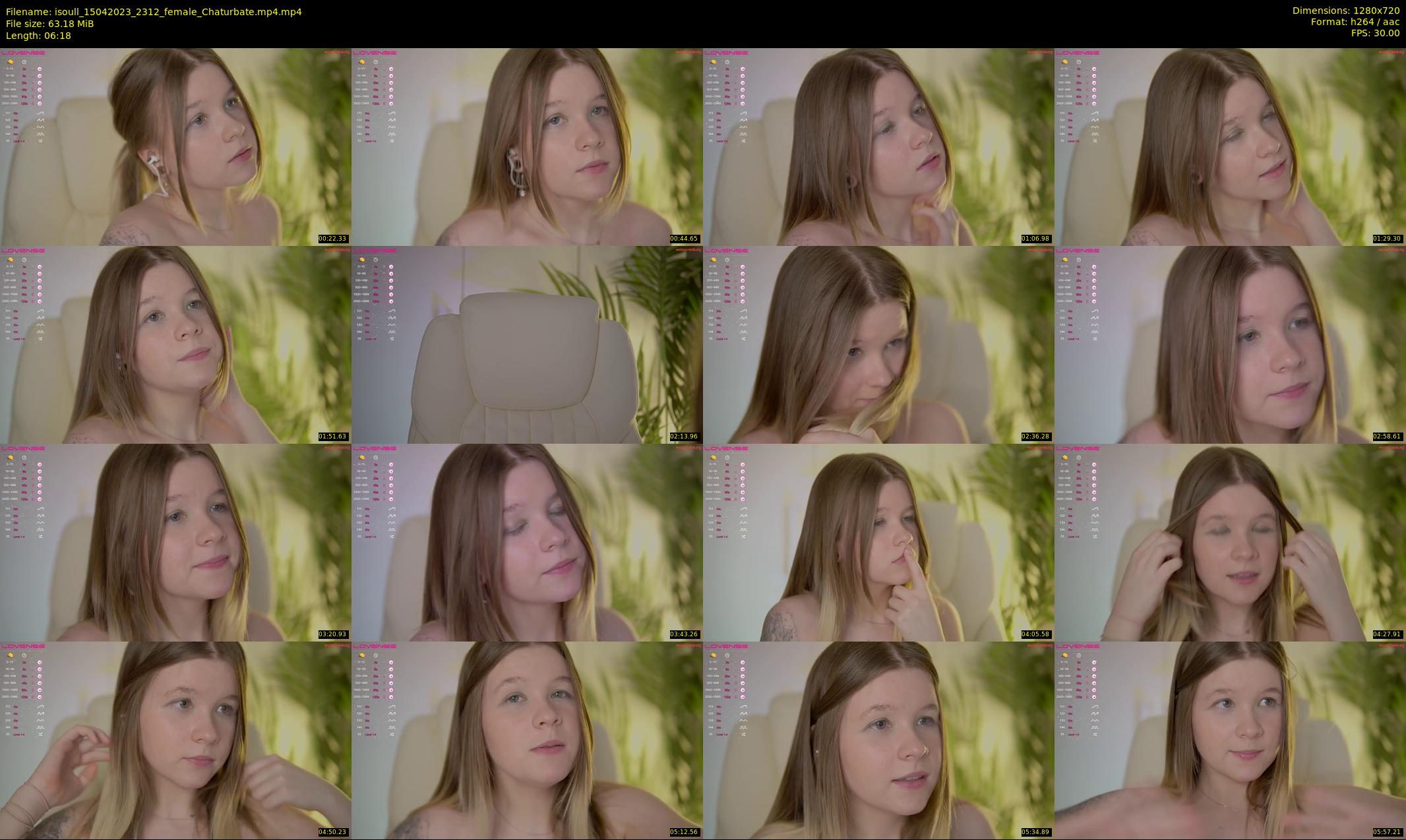 isoull — 7 minute Chaturbate female cam show recording, 720p, Apr 15, 2023