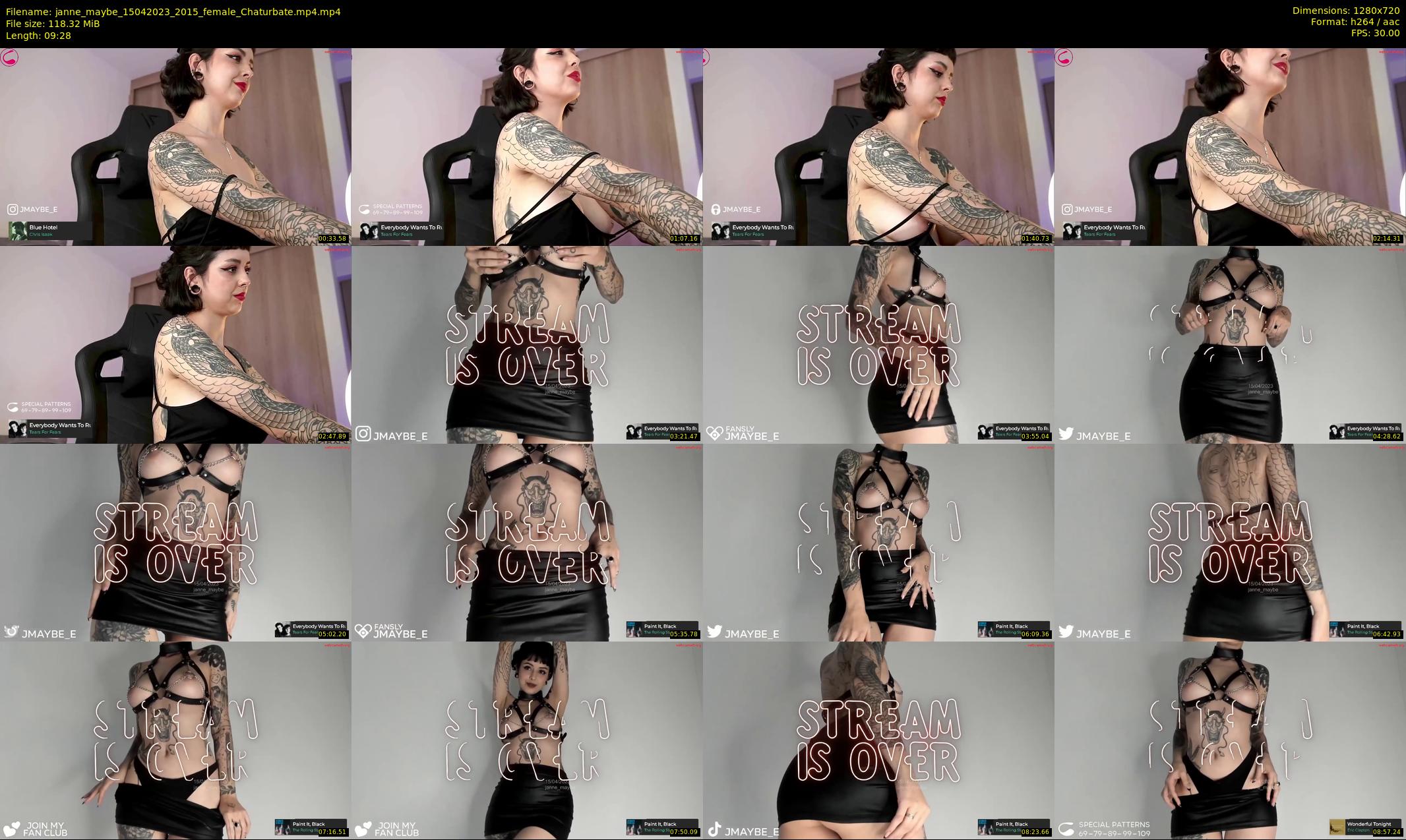 janne_maybe — 10 minute Chaturbate female cam show recording, 720p, Apr 15, 2023