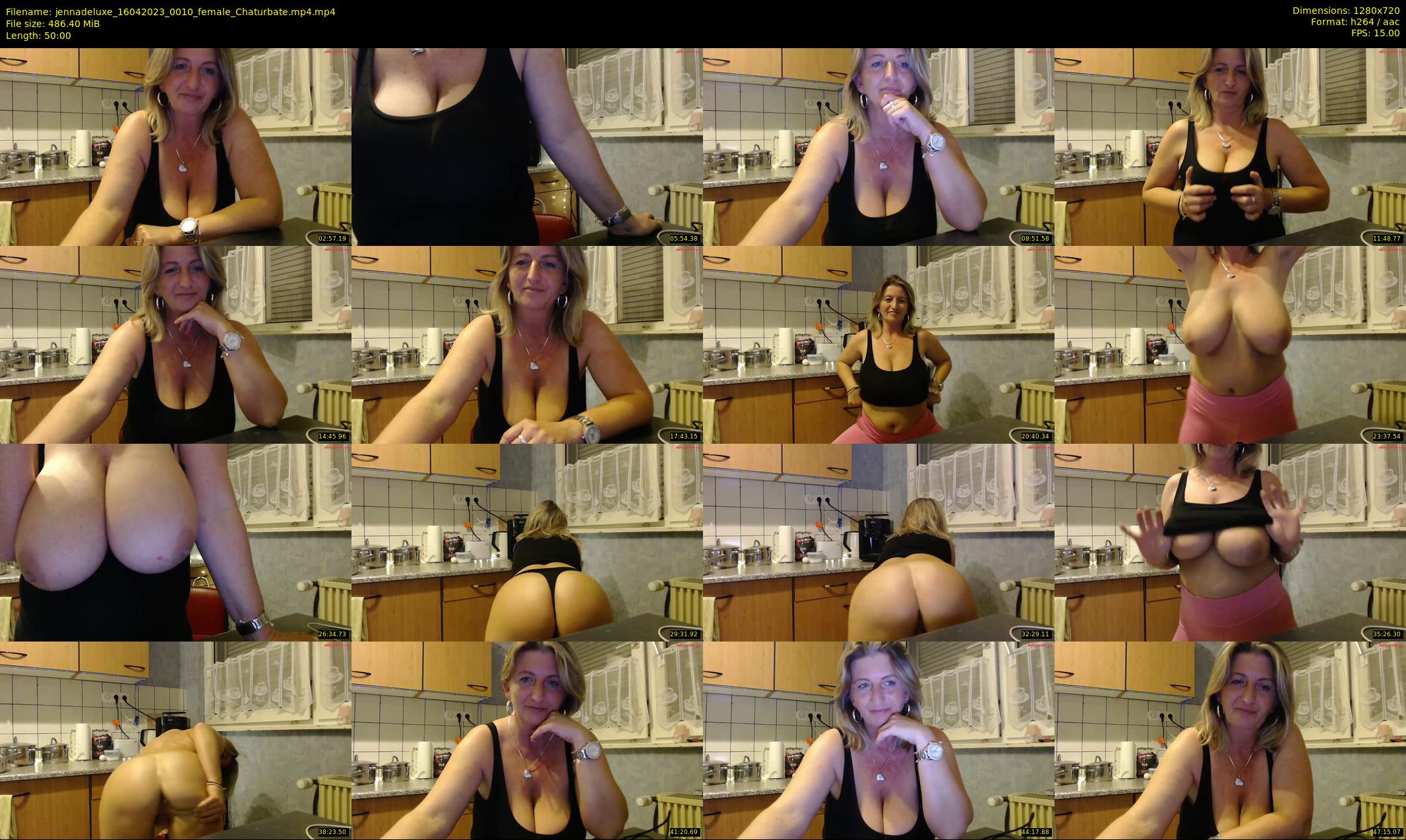 jennadeluxe — 50 minute Chaturbate female cam show recording, 720p, Apr 16, 2023
