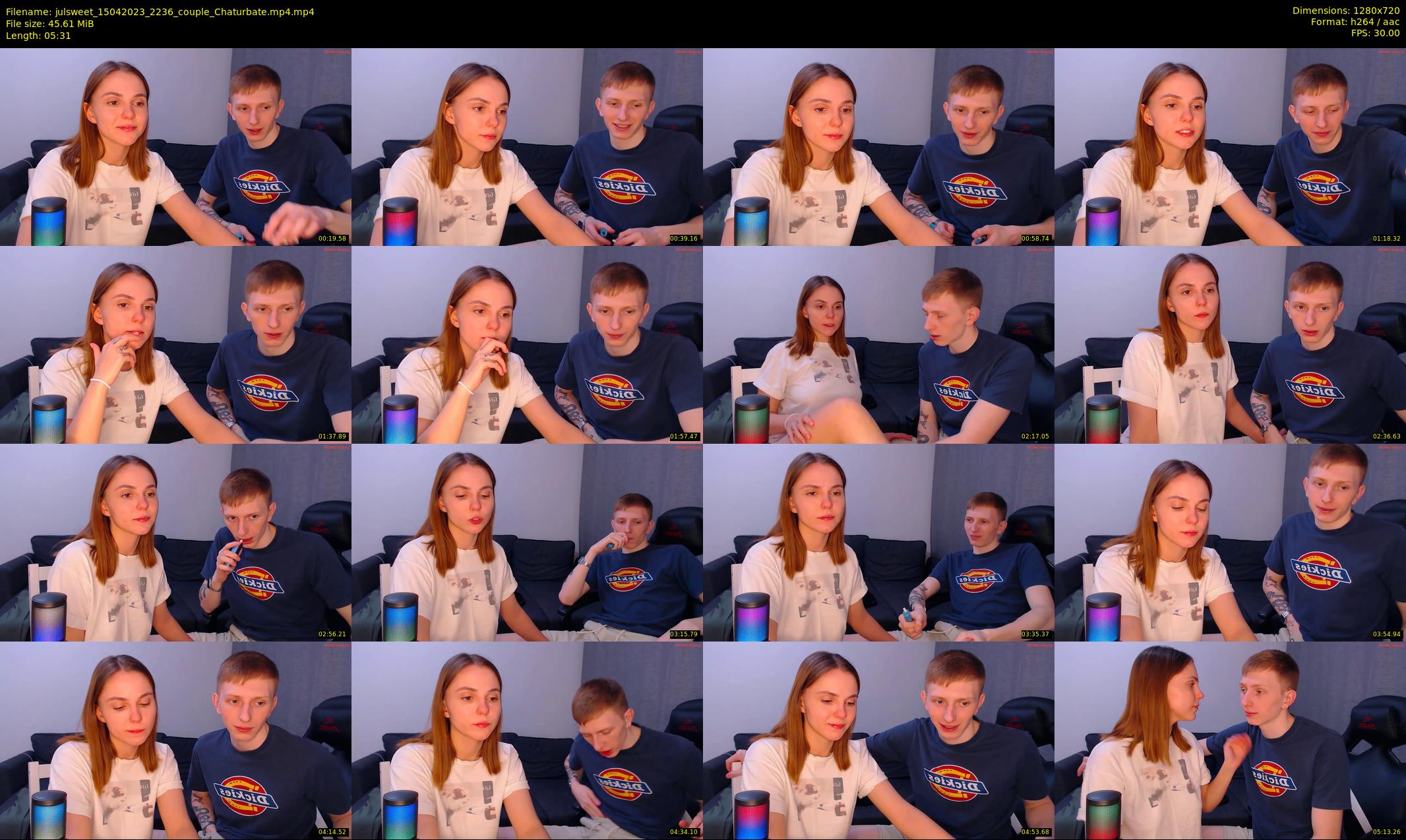julsweet — 6 minute Chaturbate male cam show recording, 720p, Apr 15, 2023