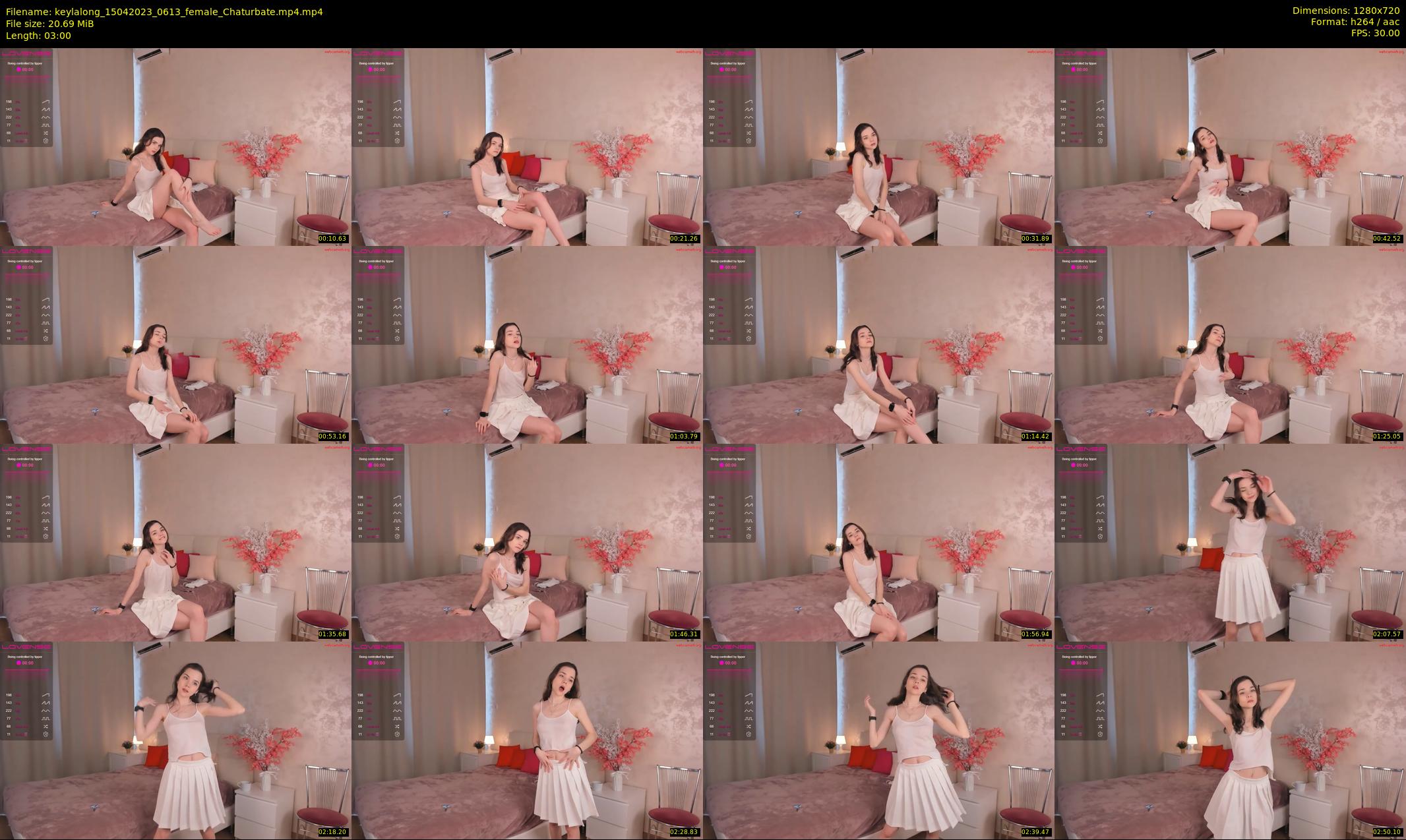 keylalong — 3 minute Chaturbate female cam show recording, 720p, Apr 15, 2023
