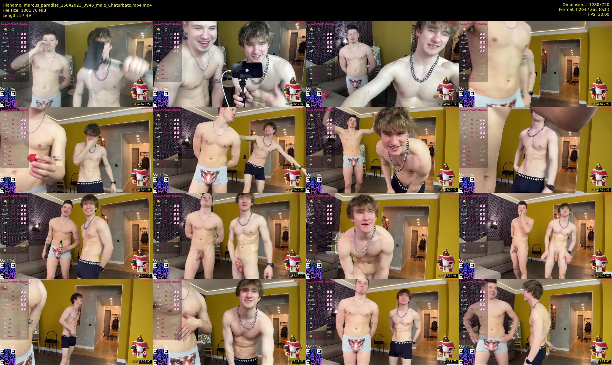 marcus_paradise — 58 minute Chaturbate male cam show recording, 720p, Apr 15, 2023