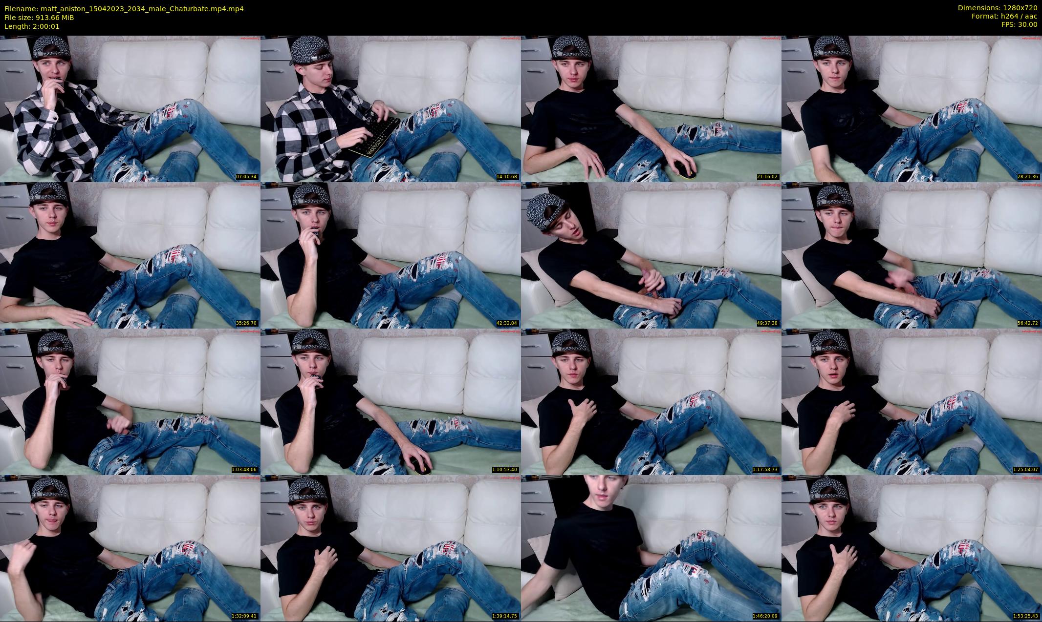 matt_aniston — 121 minute Chaturbate male cam show recording, 720p, Apr 15, 2023