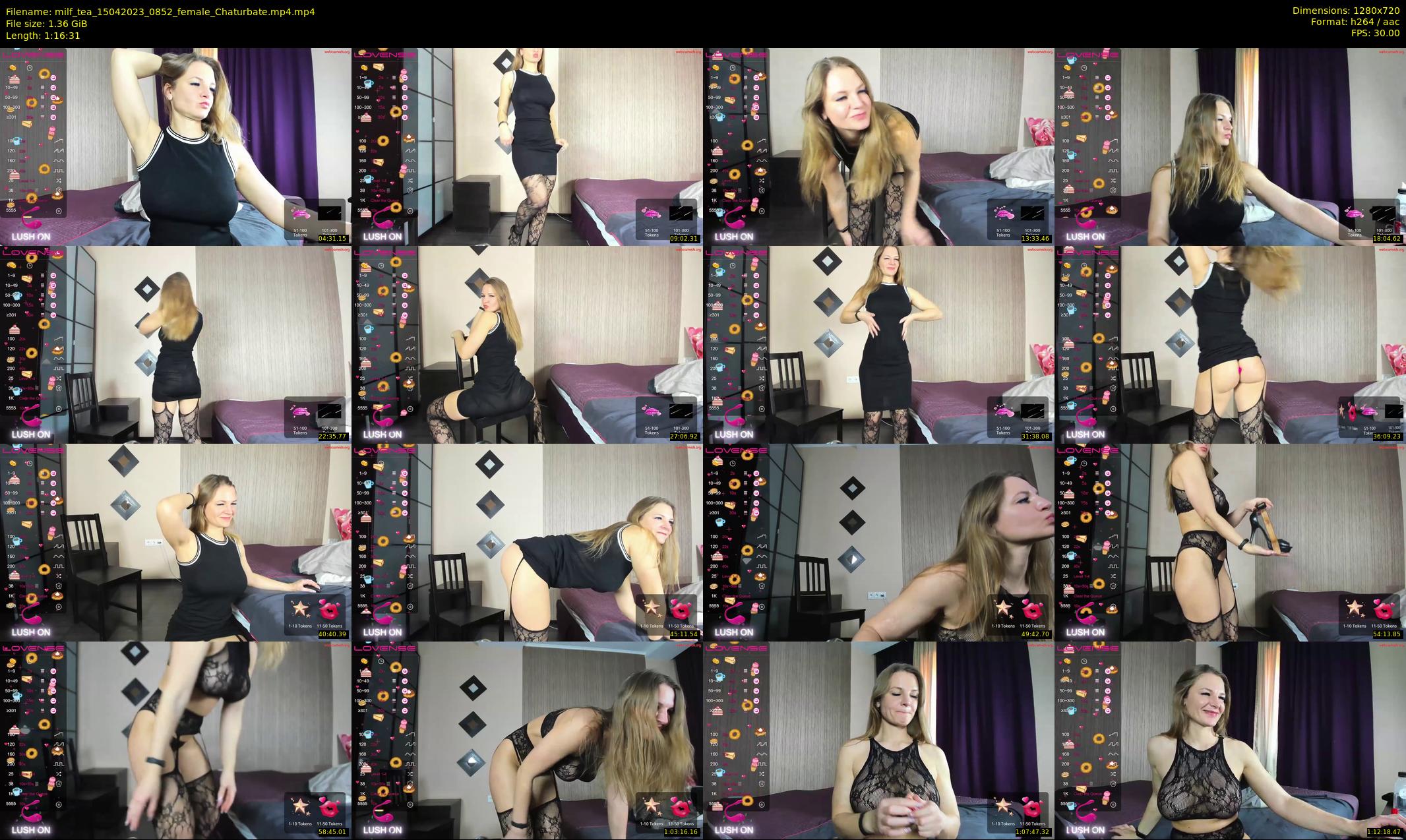 milf_tea — 77 minute Chaturbate female cam show recording, 720p, Apr 15, 2023