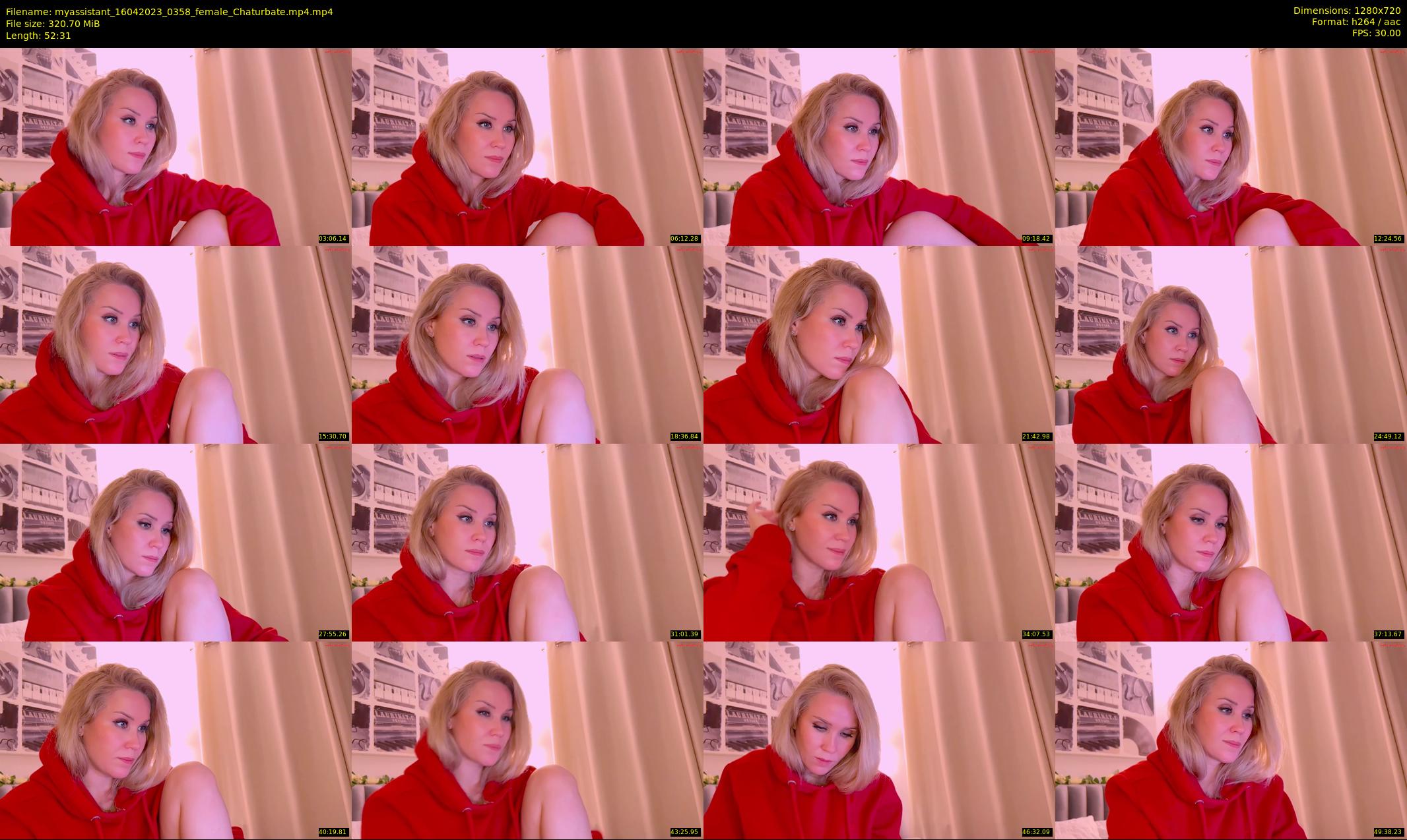 myassistant — 53 minute Chaturbate female cam show recording, 720p, Apr 16, 2023