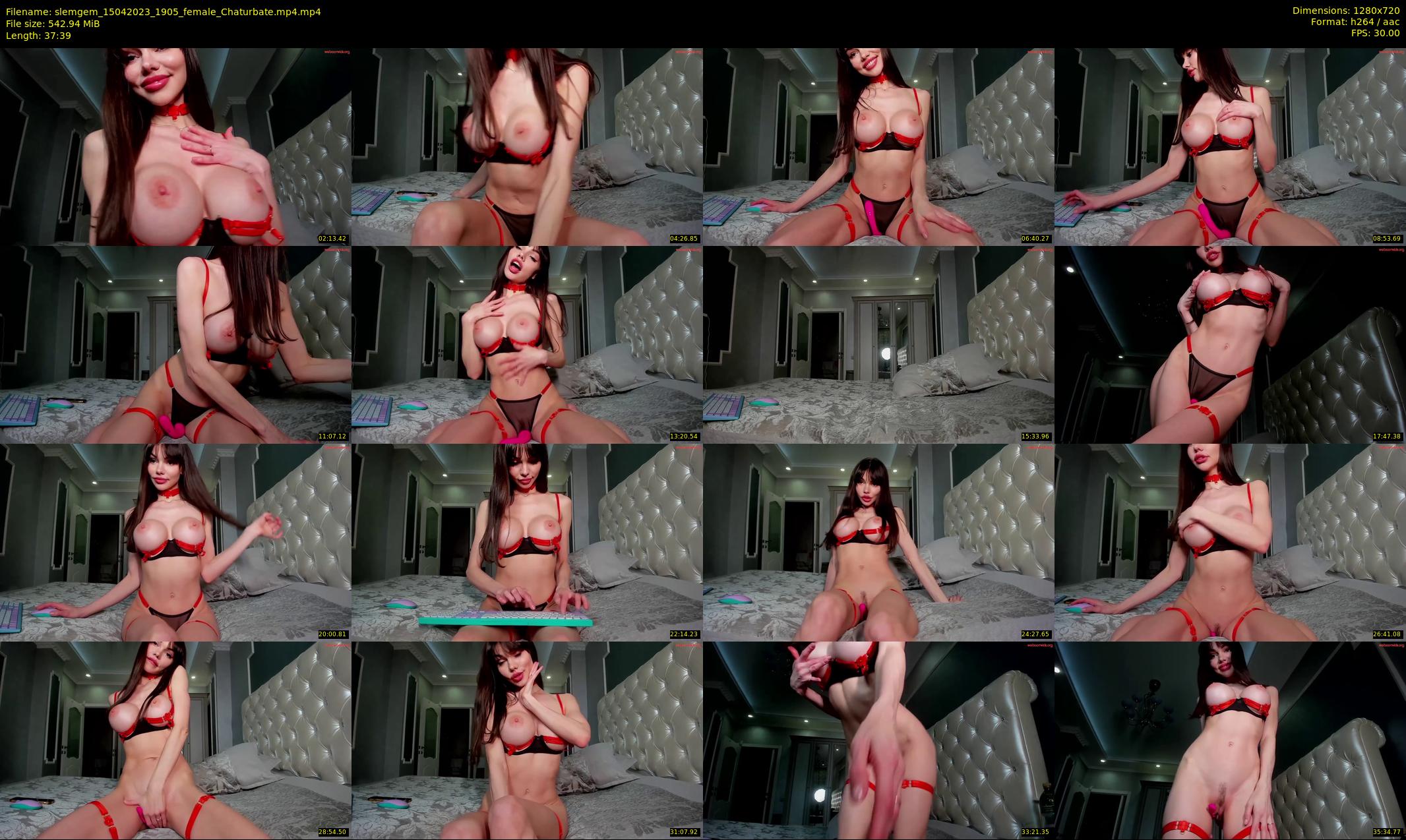 slemgem — 38 minute Chaturbate couple cam show recording, 720p, Apr 15, 2023
