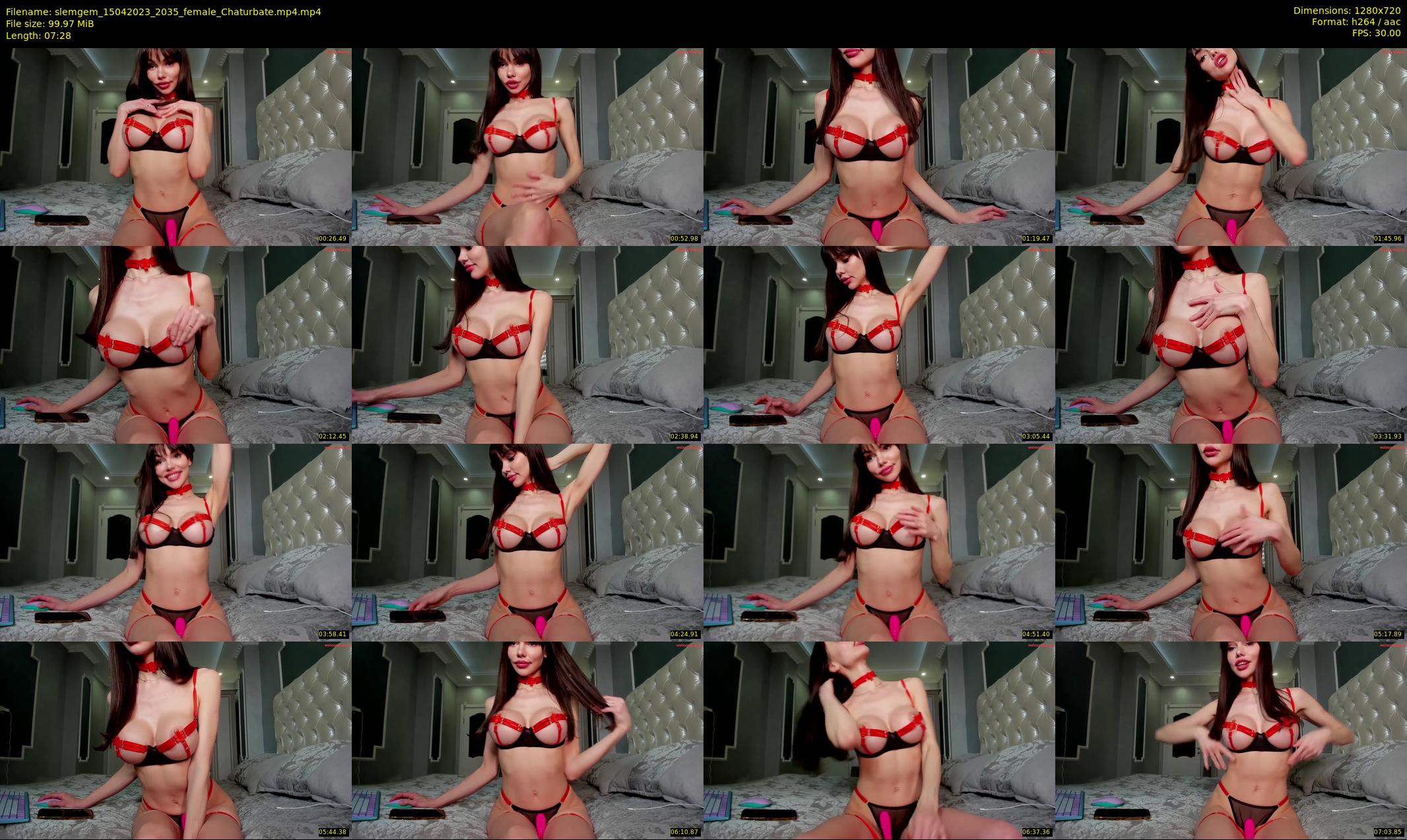 slemgem — 8 minute Chaturbate couple cam show recording, 720p, Apr 15, 2023