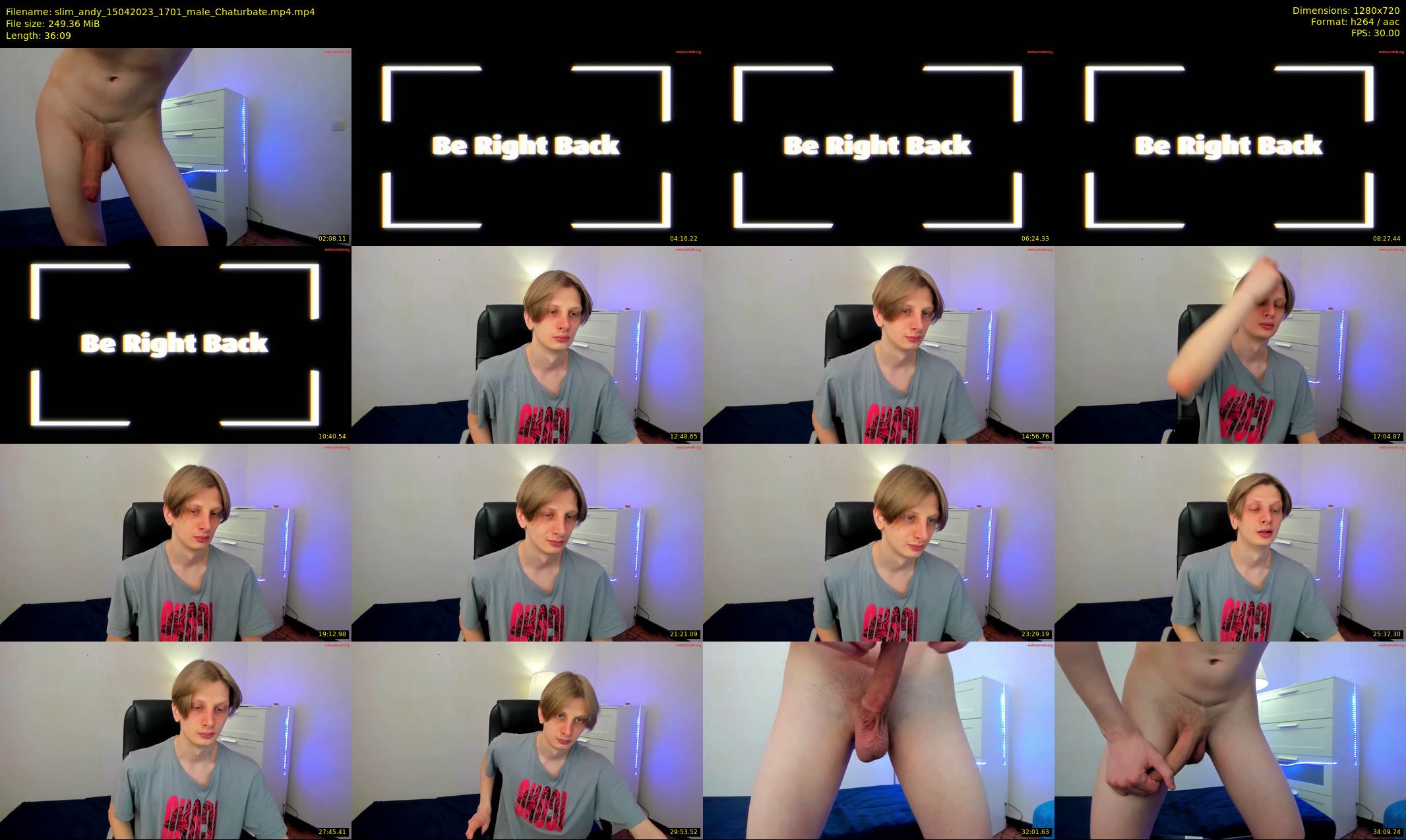 slim_andy — 37 minute Chaturbate male cam show recording, 720p, Apr 15, 2023