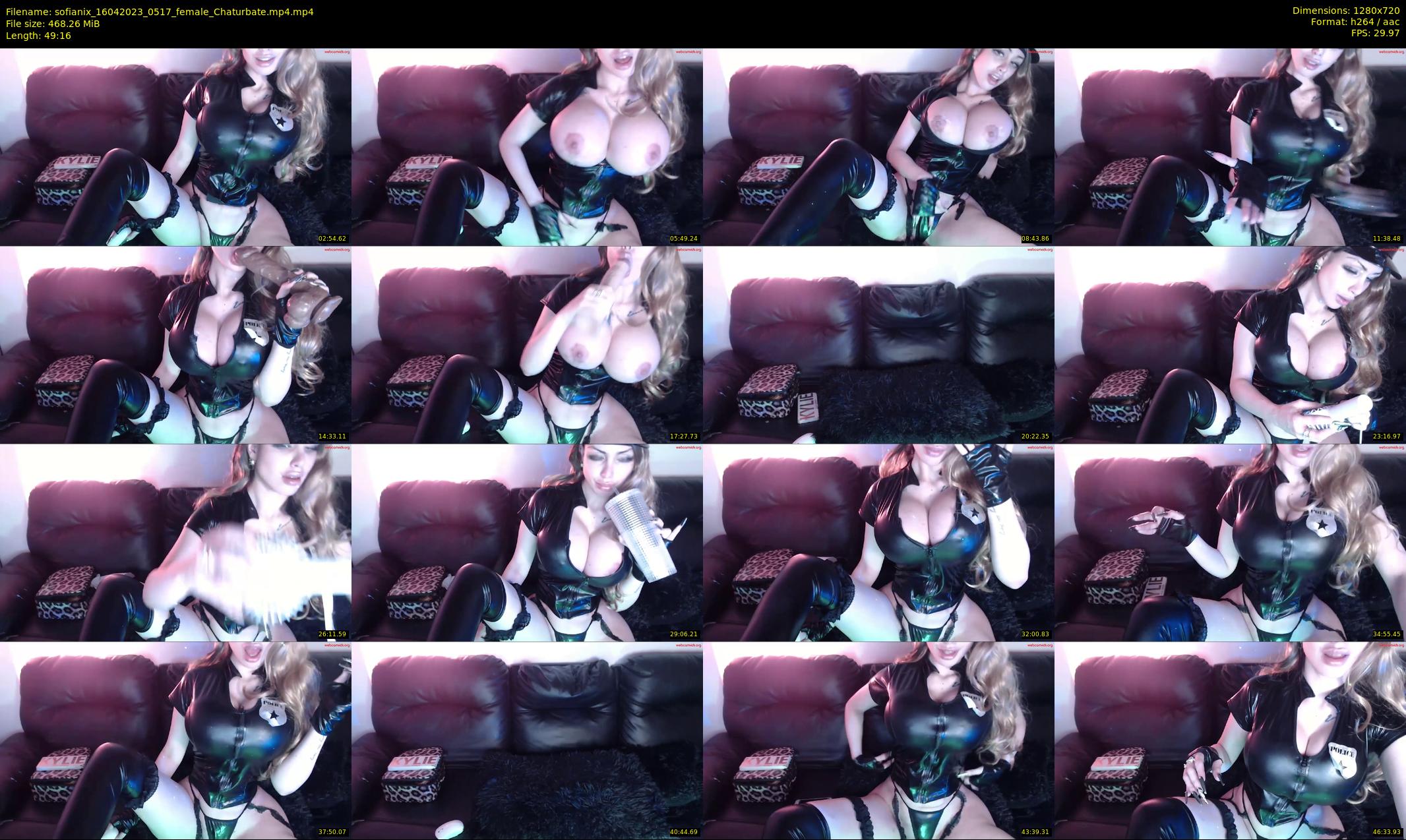 sofianix — 50 minute Chaturbate female cam show recording, 720p, Apr 16, 2023
