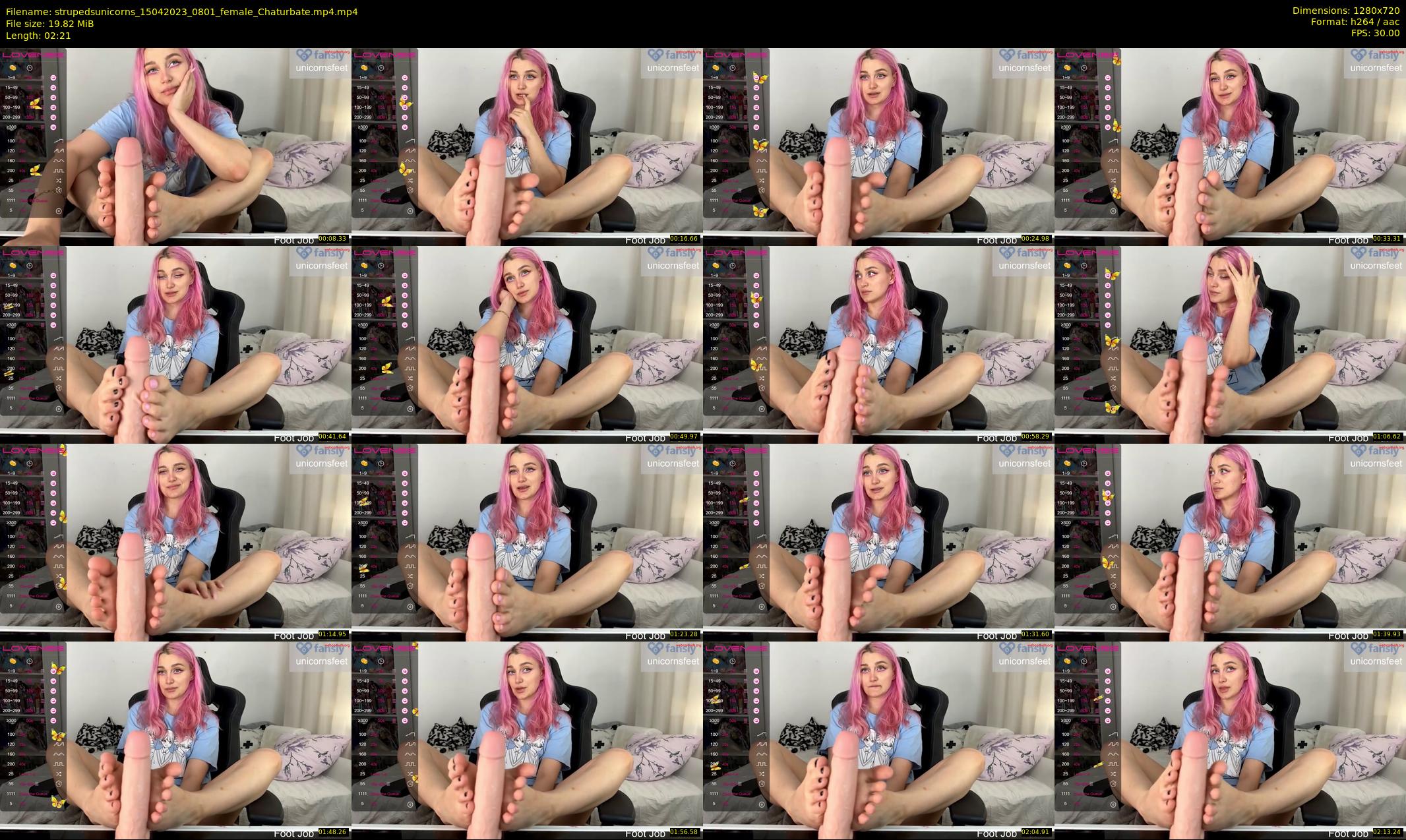 strupedsunicorns — 3 minute Chaturbate couple cam show recording, 720p, Apr 15, 2023