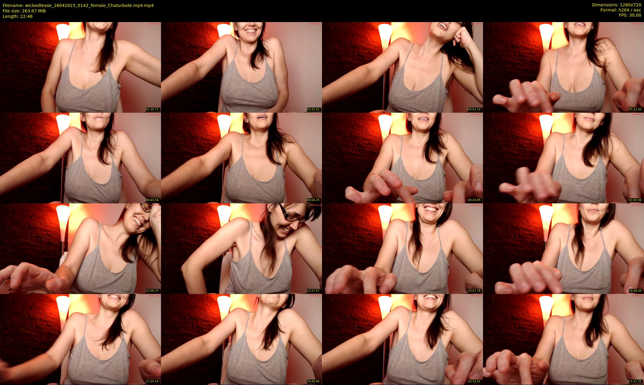 wickedtease — 23 minute Chaturbate female cam show recording, 720p, Apr 16, 2023