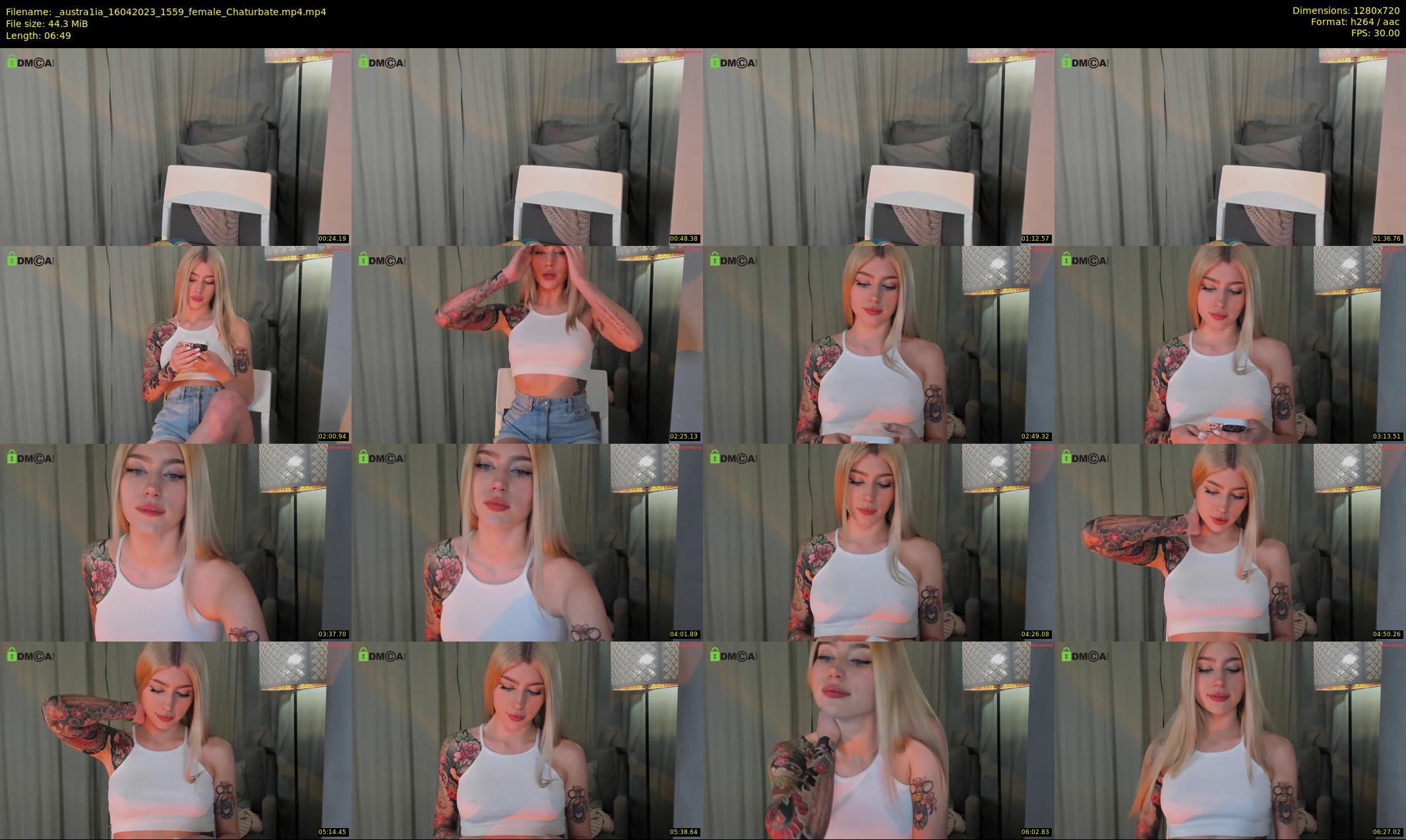 _austra1ia — 7 minute Chaturbate female cam show recording, 720p, Apr 16, 2023