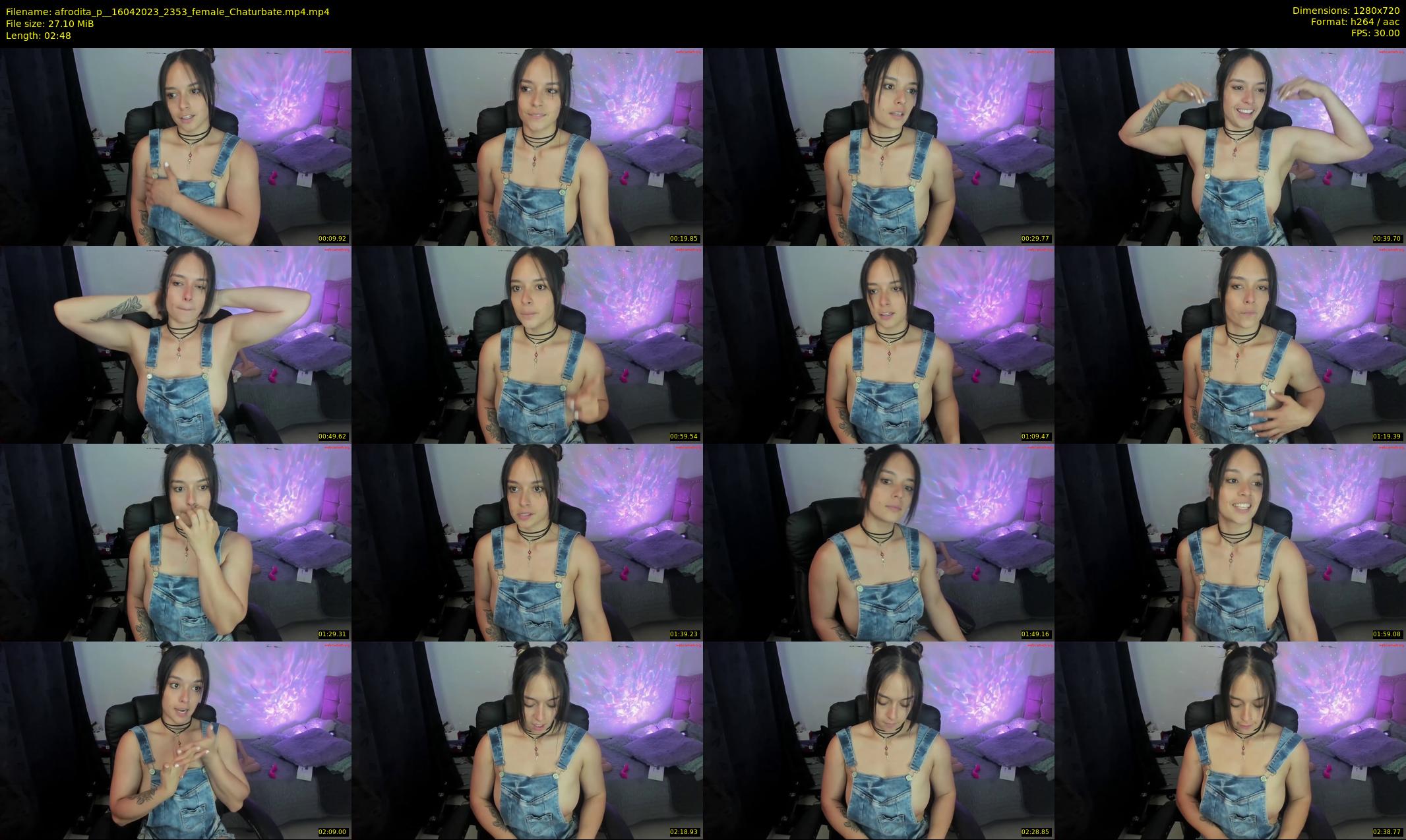afrodita_p_ — 3 minute Chaturbate female cam show recording, 720p, Apr 16, 2023