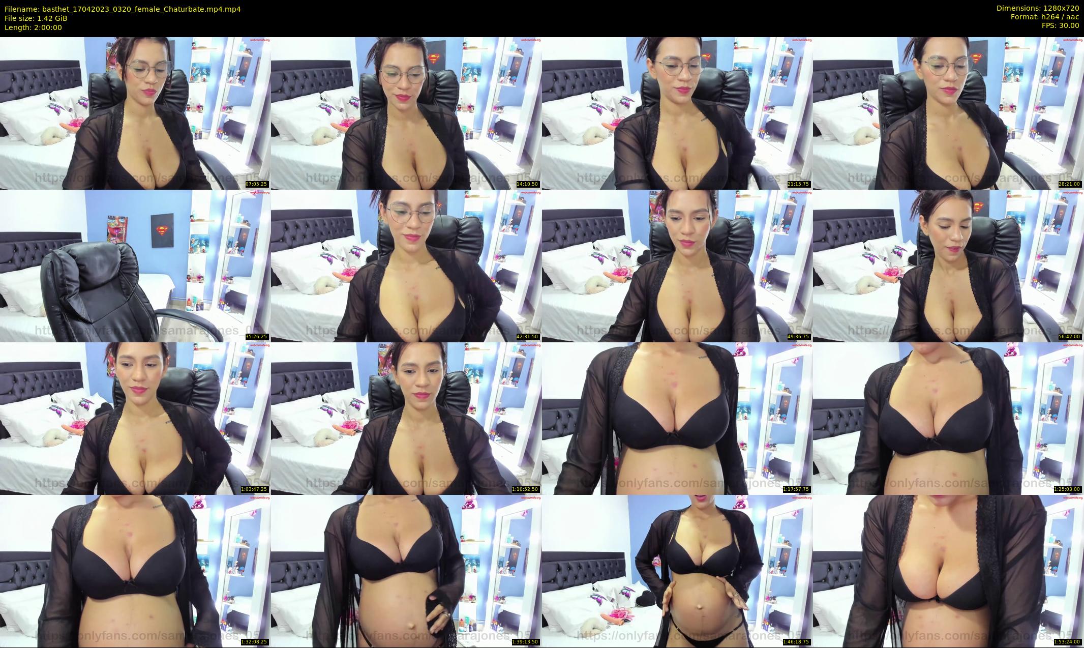 basthet — 120 minute Chaturbate female cam show recording, 720p, Apr 17, 2023