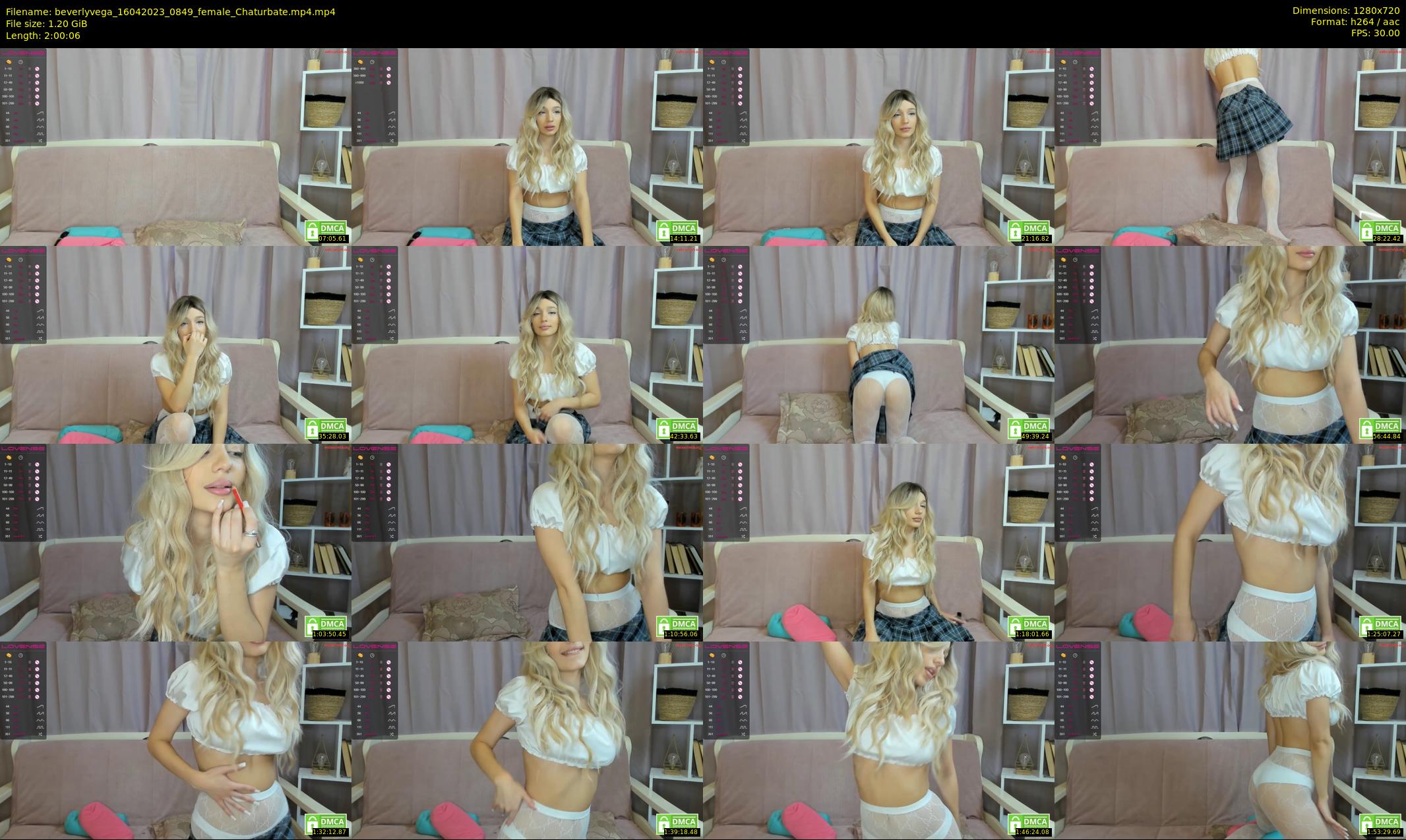 beverlyvega — 121 minute Chaturbate couple cam show recording, 720p, Apr 16, 2023