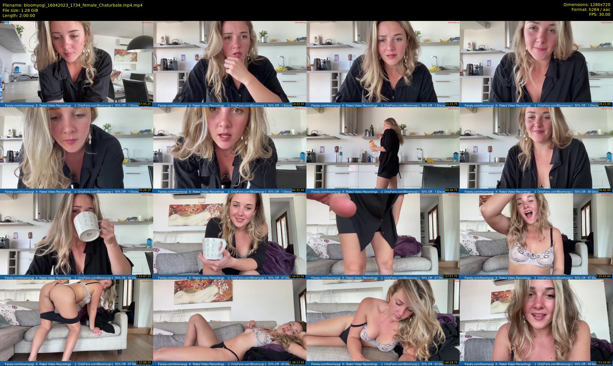 bloomyogi — 120 minute Chaturbate female cam show recording, 720p, Apr 16, 2023